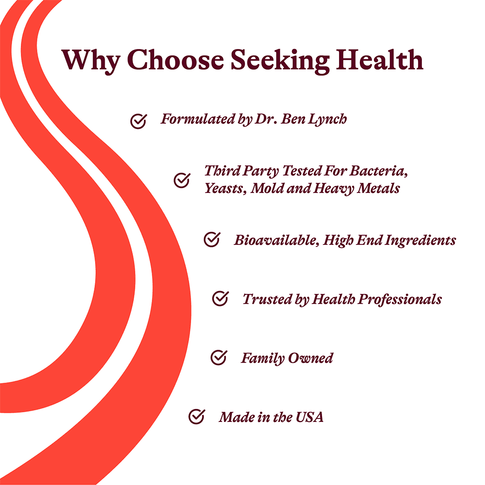 Seeking Health Zinc Lozenge – 60 pastilles — étiquette 4