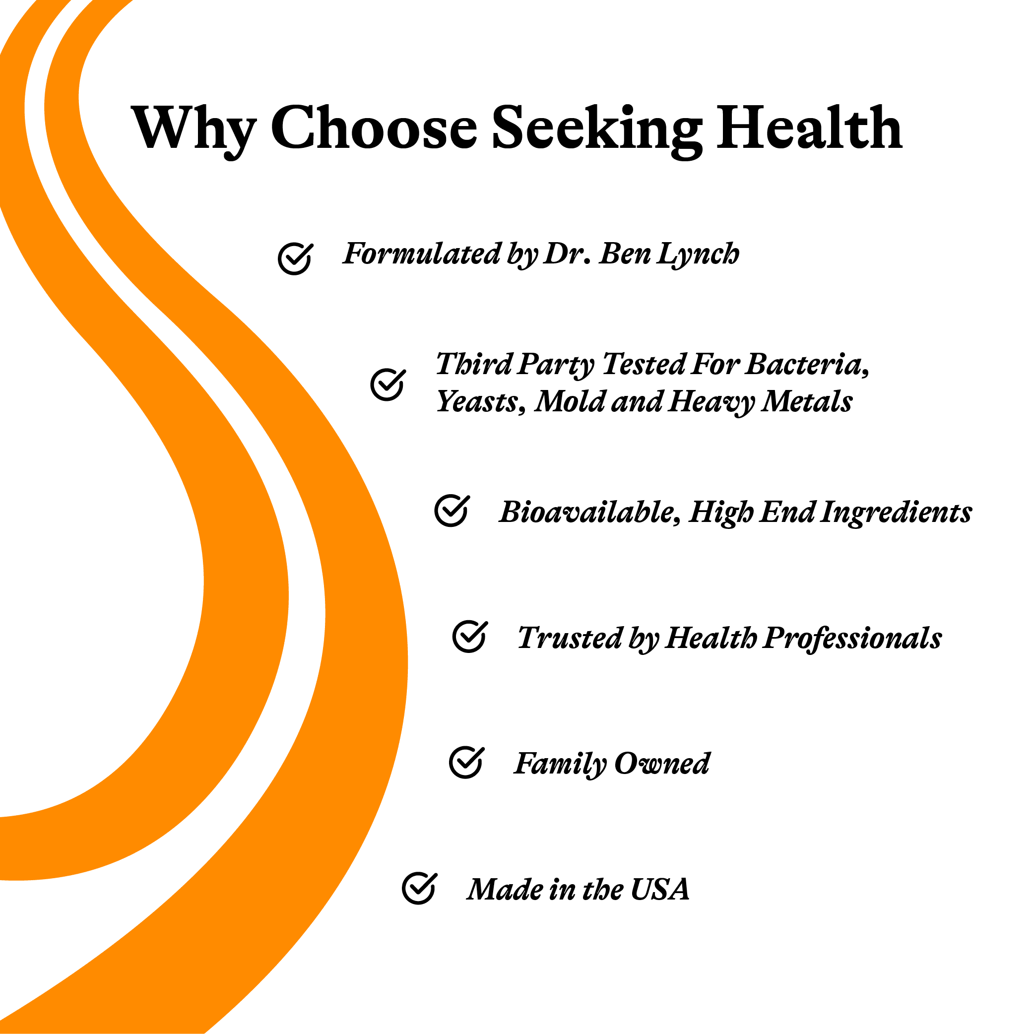 Seeking Health Testosterone Nutrients – 120 gélules — étiquette 4