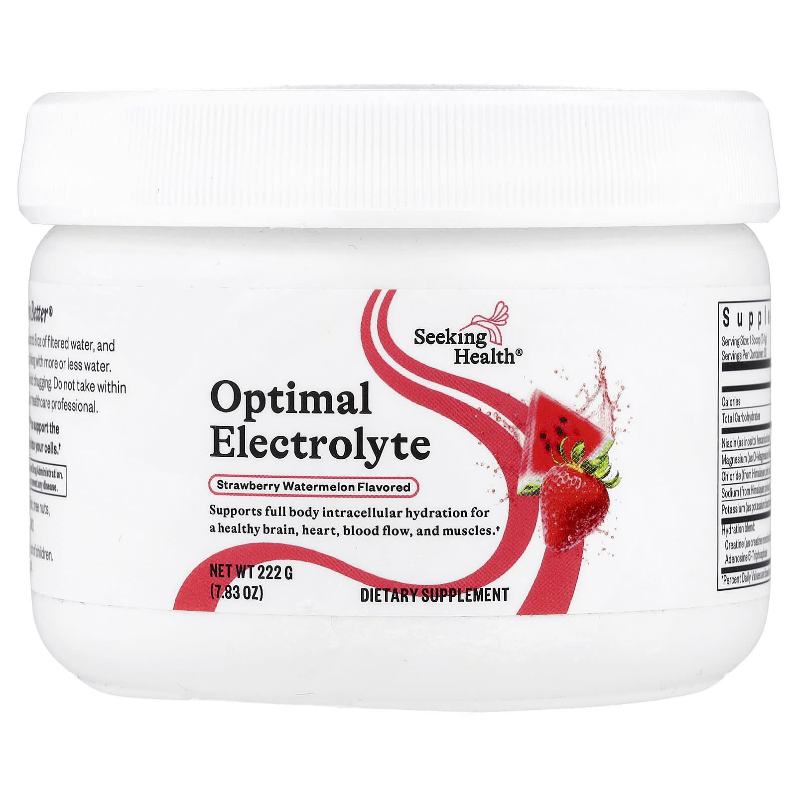Seeking Health Optimal Electrolyte – Strawberry Watermelon – 222 g — Tunisie