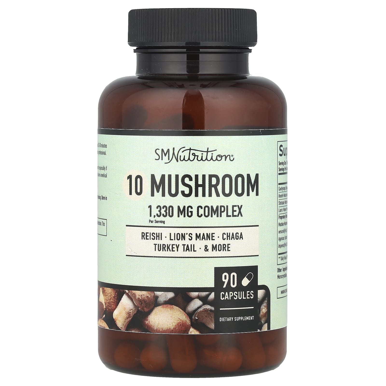 SMNutrition 10 Mushroom Complex – 90 gélules — Tunisie