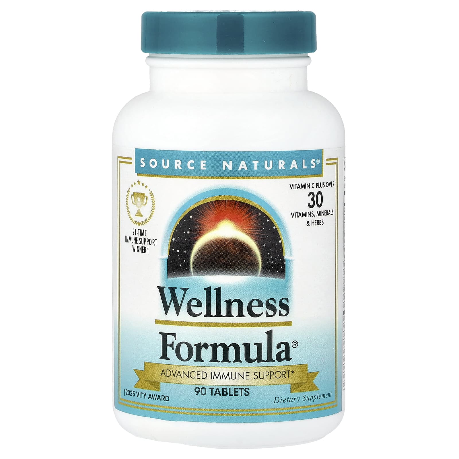 Source Naturals Wellness Formula, Advanced Immune Support – 90 comprimés — Tunisie
