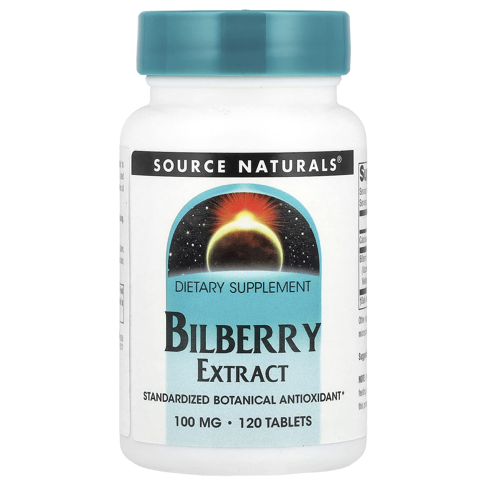 Source Naturals Bilberry Extract – Bilberry Extract – 120 comprimés — Tunisie