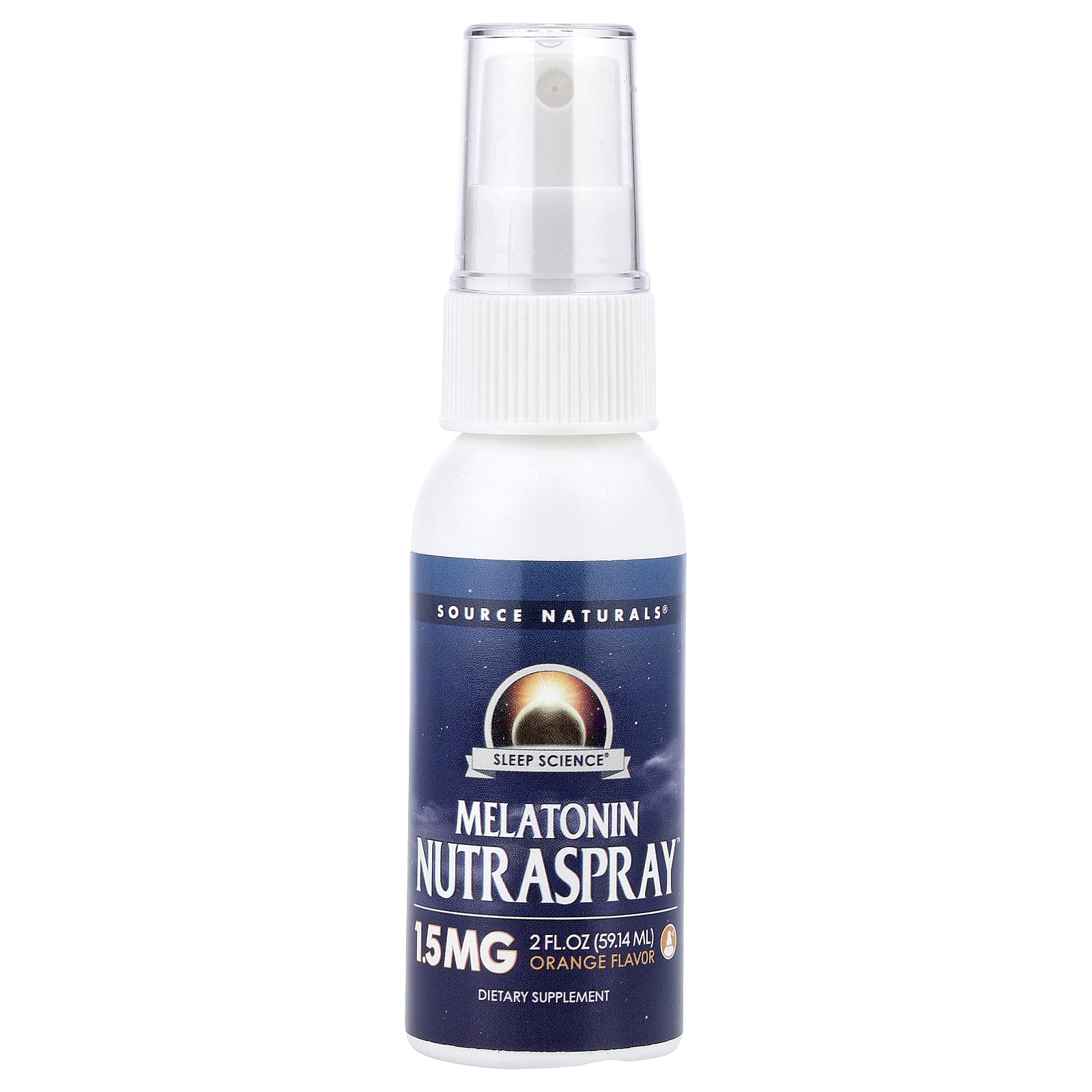 Source Naturals Sleep Science, Melatonin NutraSpray – Orange – 59,14 ml — Tunisie