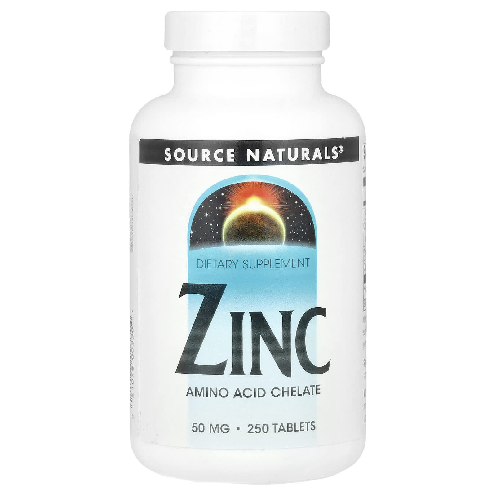 Source Naturals Zinc – 250 comprimés — Tunisie
