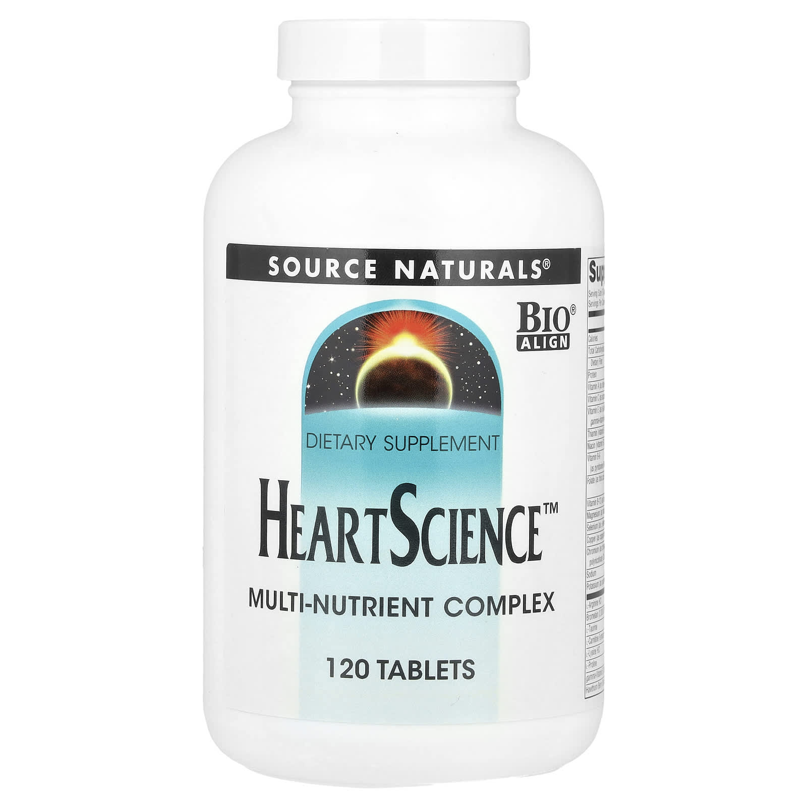Source Naturals HeartScience, Multi-Nutrient Complex – 120 comprimés — Tunisie
