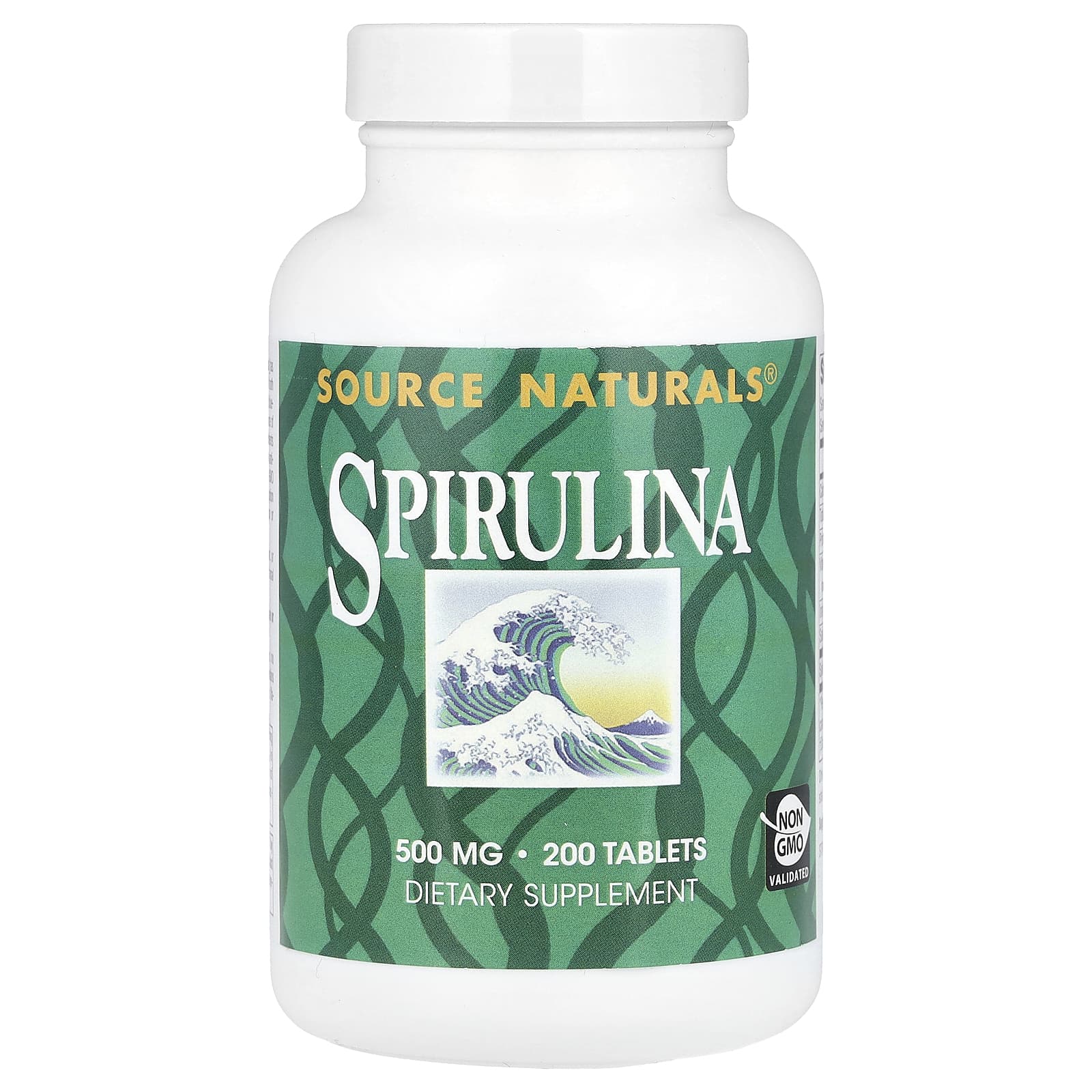 Source Naturals Spirulina – 200 comprimés — Tunisie