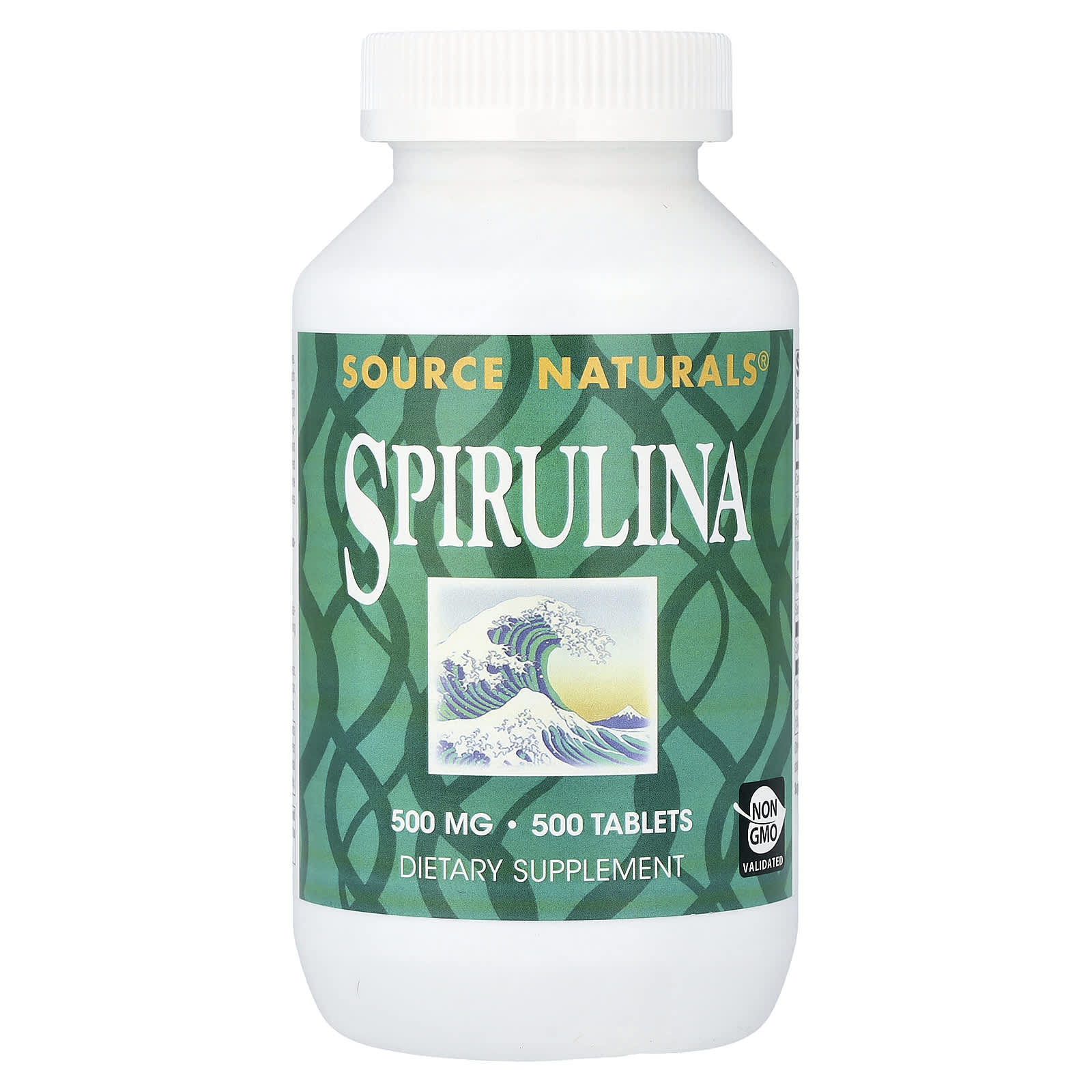 Source Naturals Spirulina – 500 comprimés — Tunisie