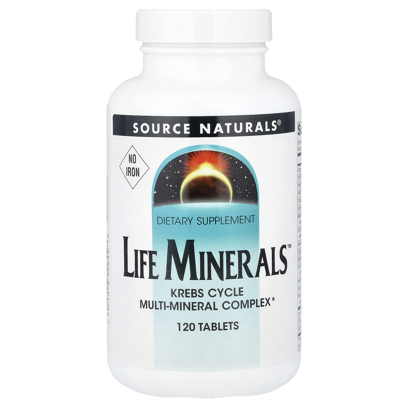 Source Naturals Life Minerals, No Iron – 120 comprimés — Tunisie