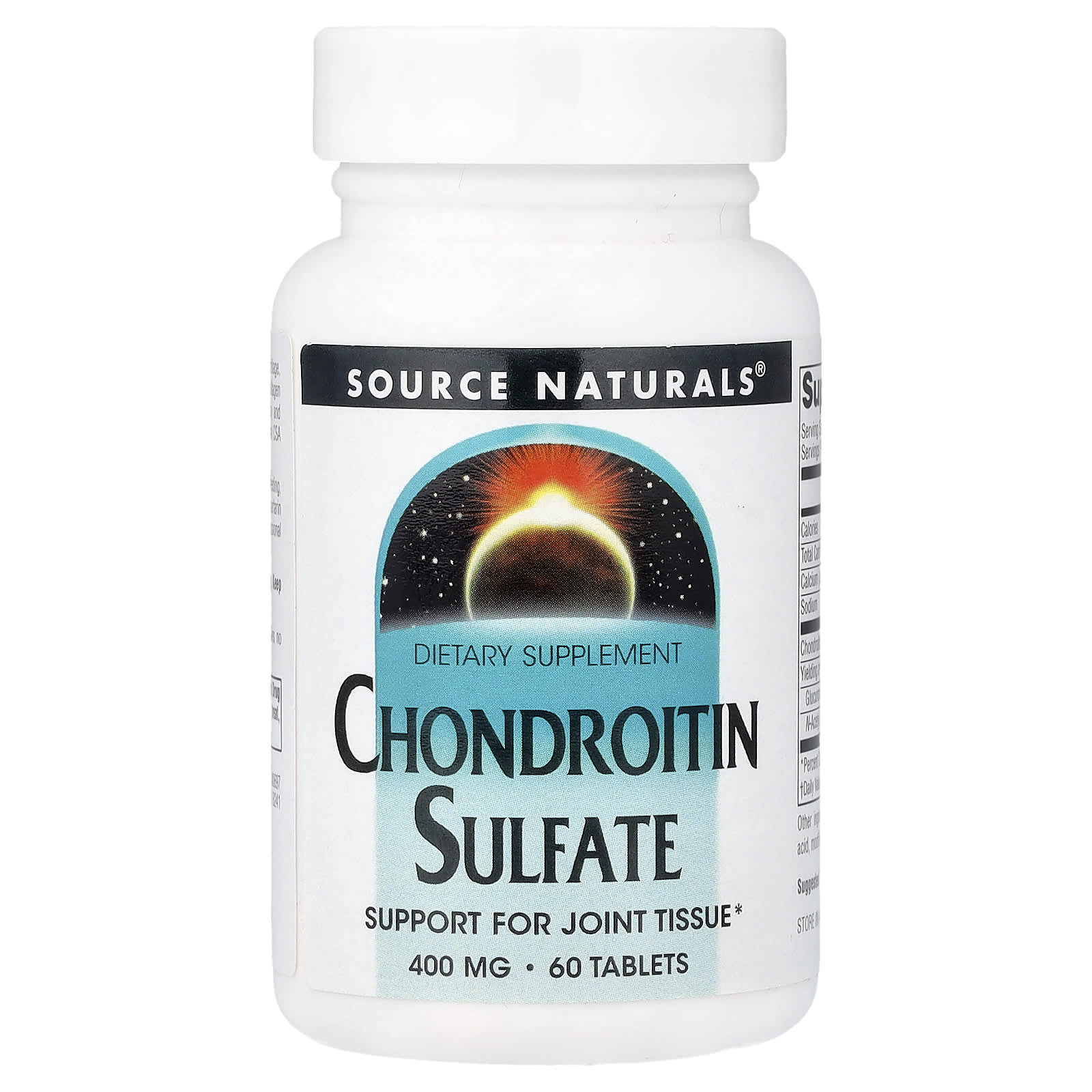Source Naturals Chondroitin Sulfate – 60 comprimés — Tunisie