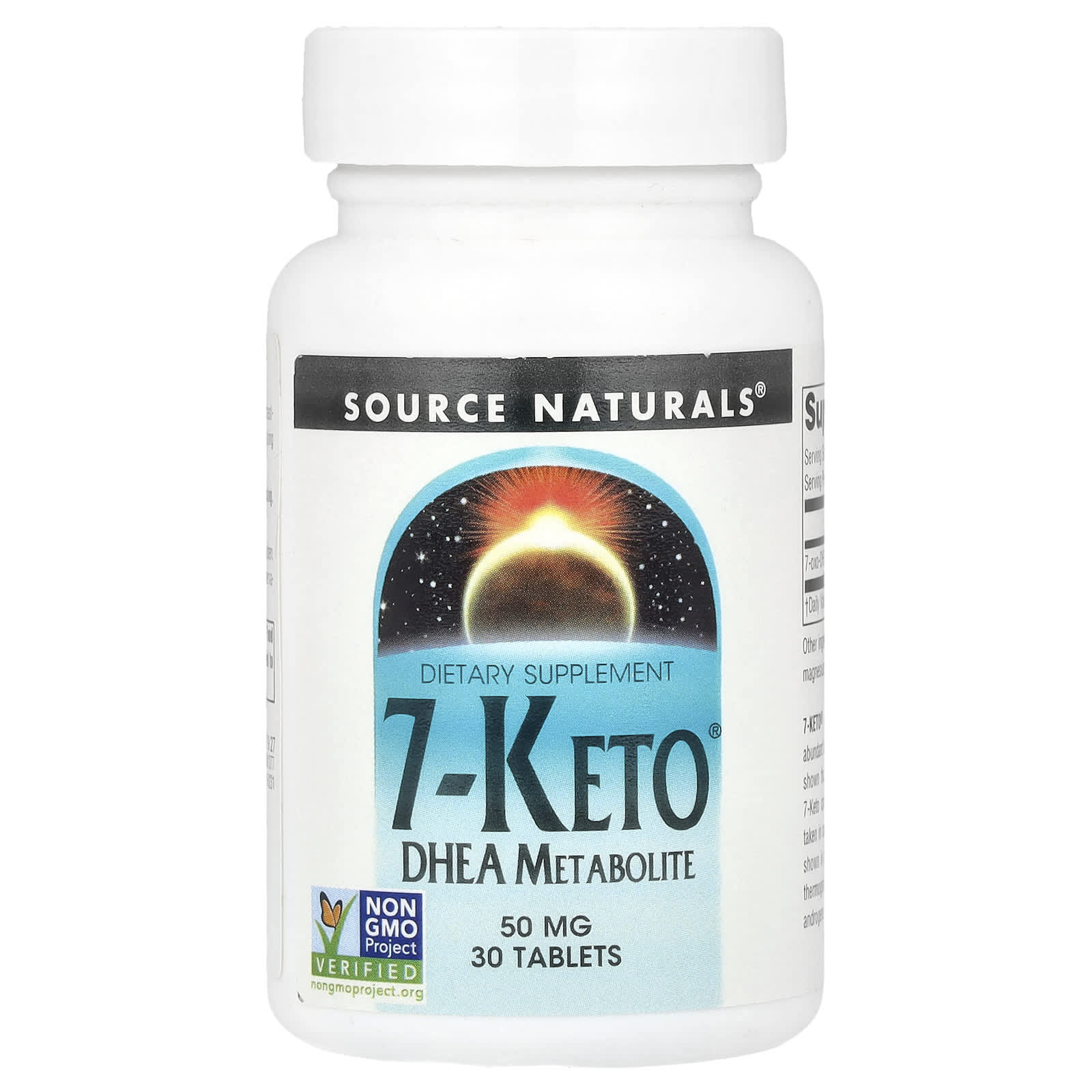 Source Naturals 7-Keto, DHEA Metabolite – 30 comprimés — Tunisie