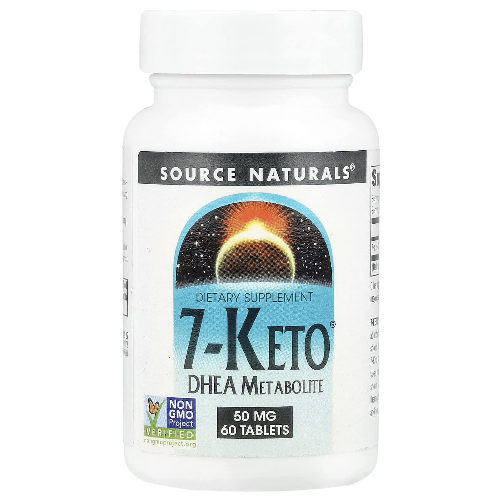 Source Naturals 7-Keto, DHEA Metabolite – 60 comprimés — Tunisie