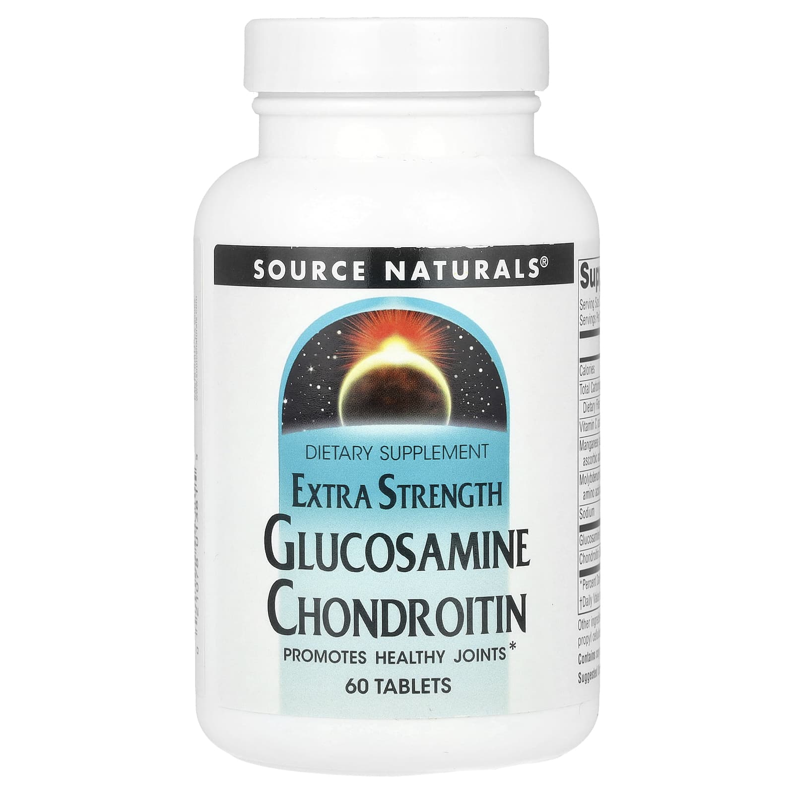 Source Naturals Glucosamine Chondroitin – 60 comprimés — Tunisie