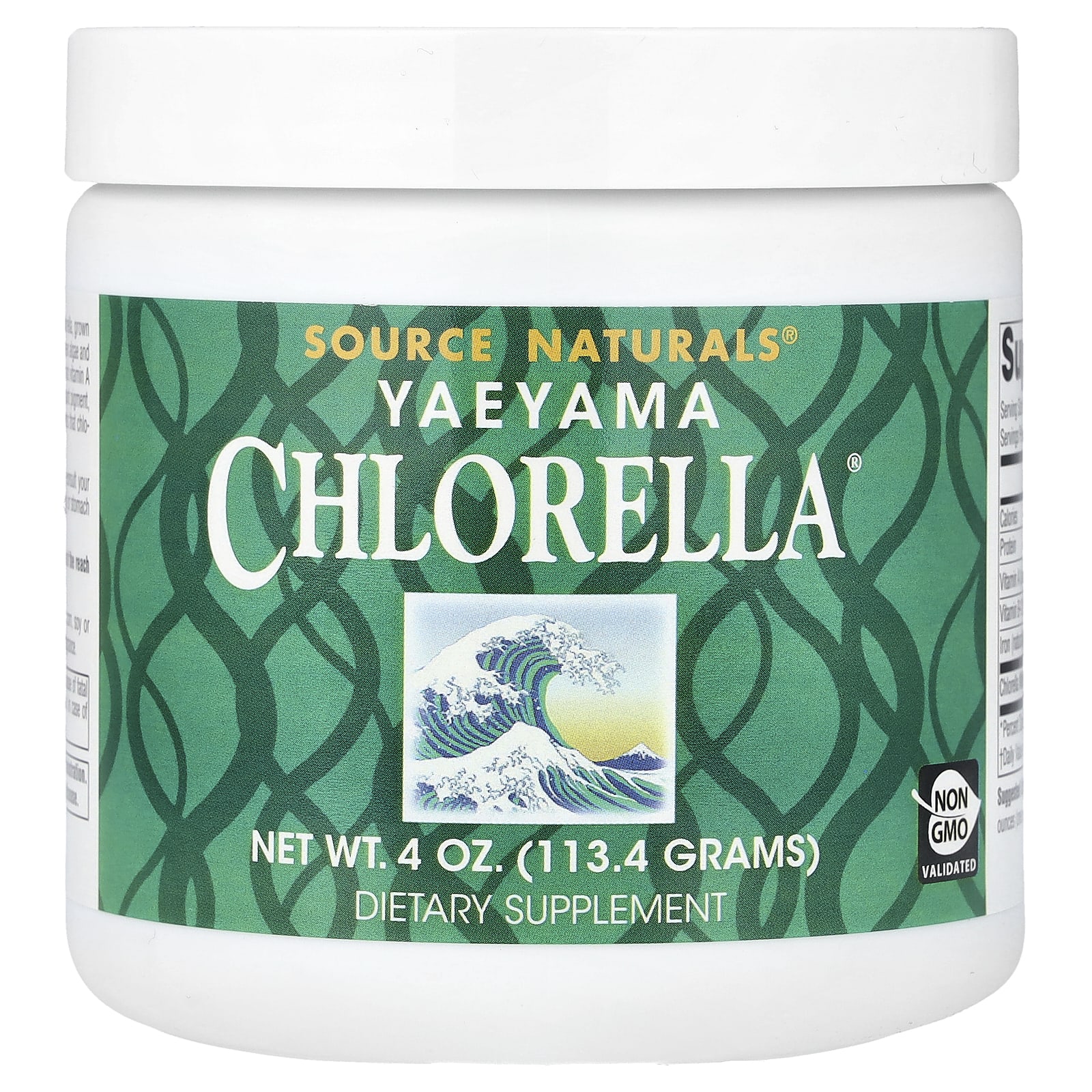 Source Naturals Yaeyama Chlorella – 113,4 g — Tunisie