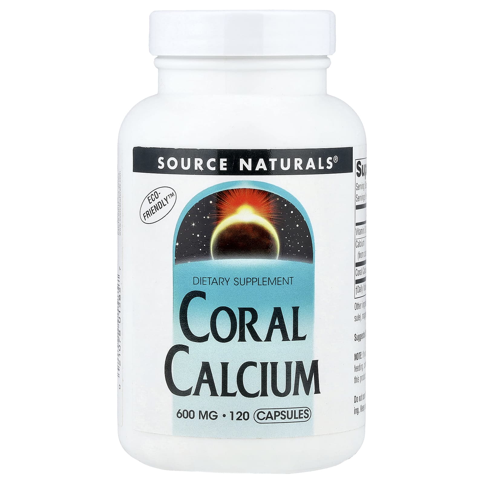 Source Naturals Coral Calcium – 120 gélules — Tunisie