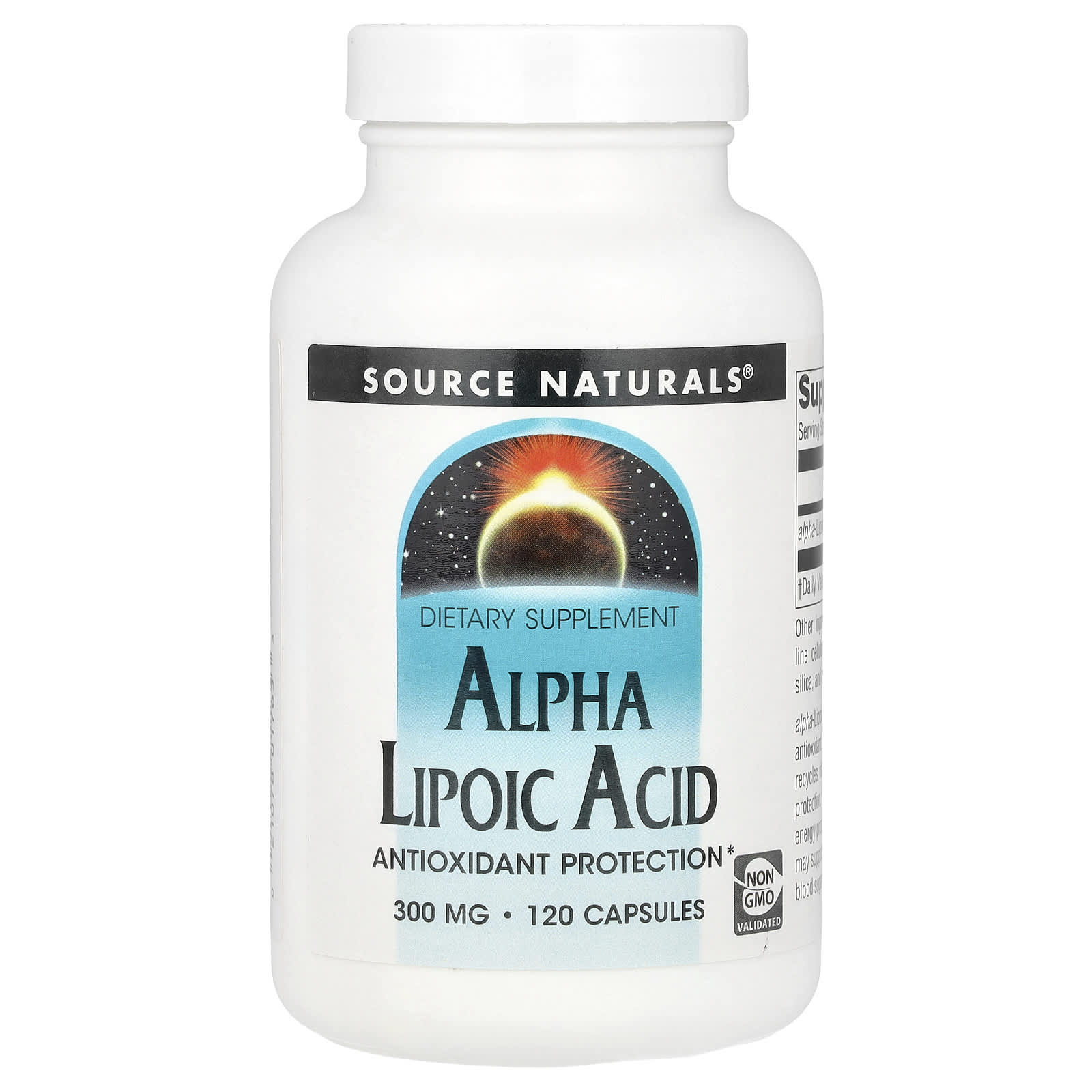 Source Naturals Alpha Lipoic Acid – 300 mg – 120 gélules — Tunisie