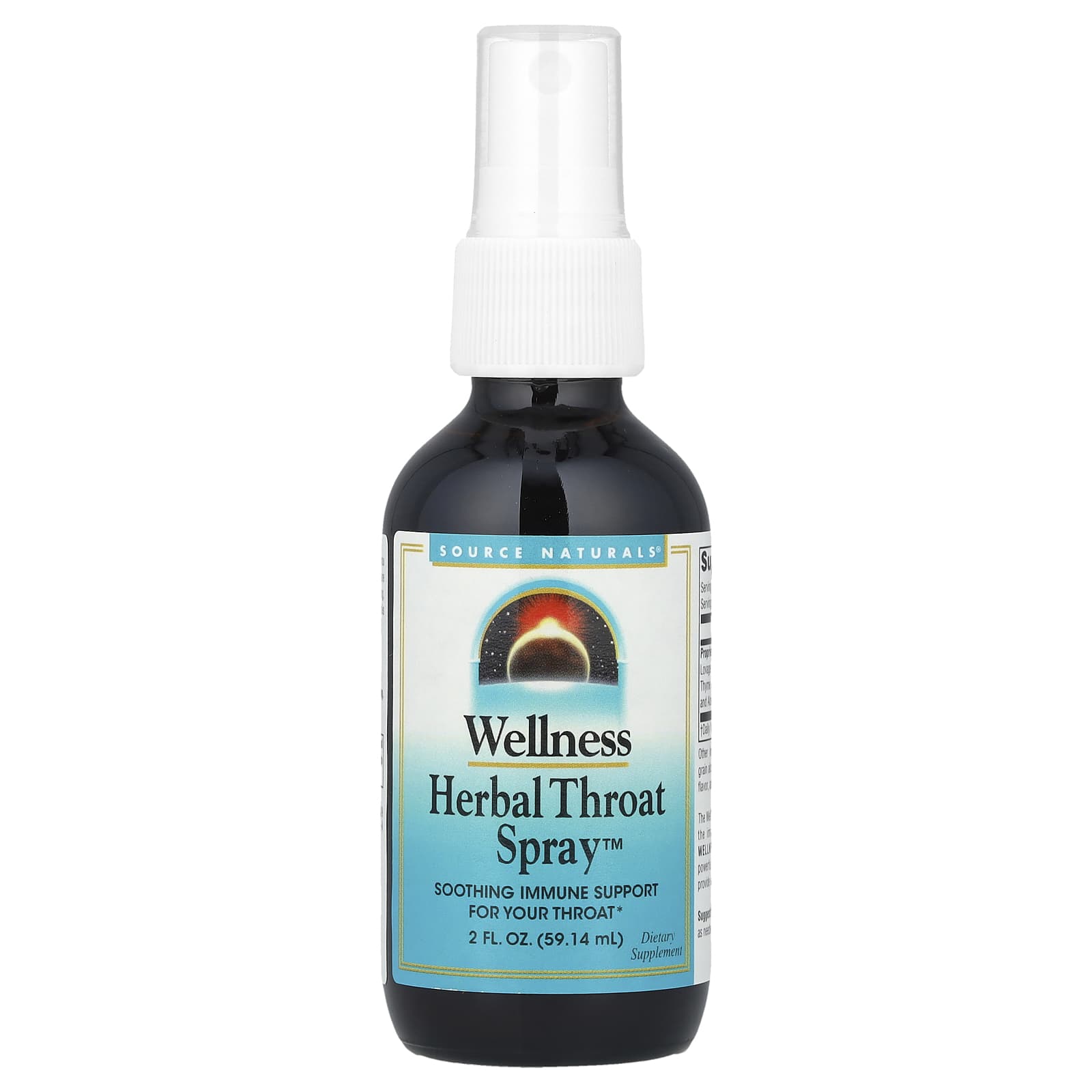 Source Naturals Wellness, Herbal Throat Spray – 59,14 ml — Tunisie