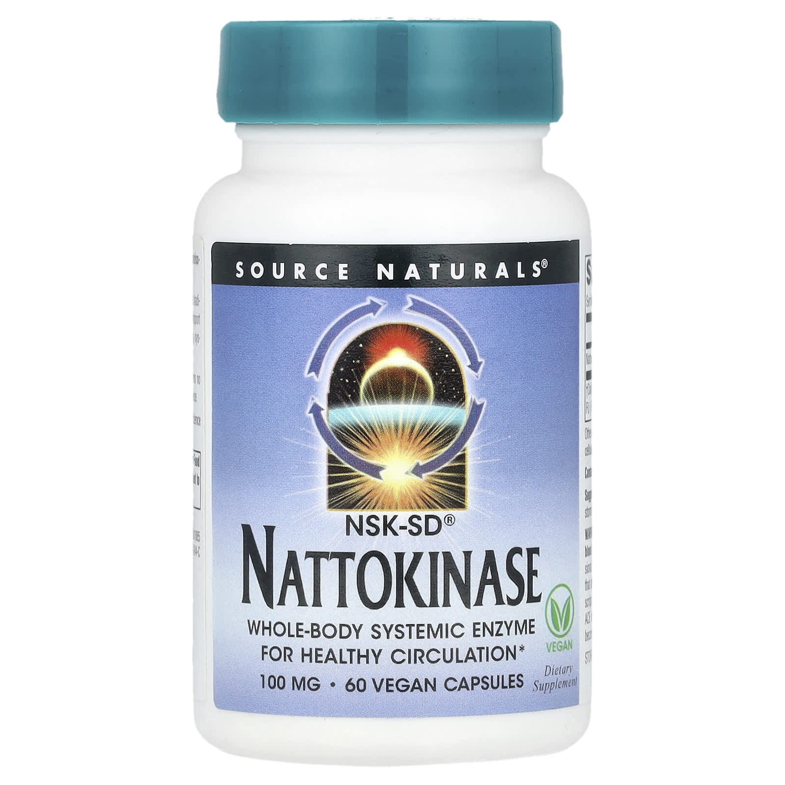 Source Naturals Nattokinase – 60 gélules véganes — Tunisie