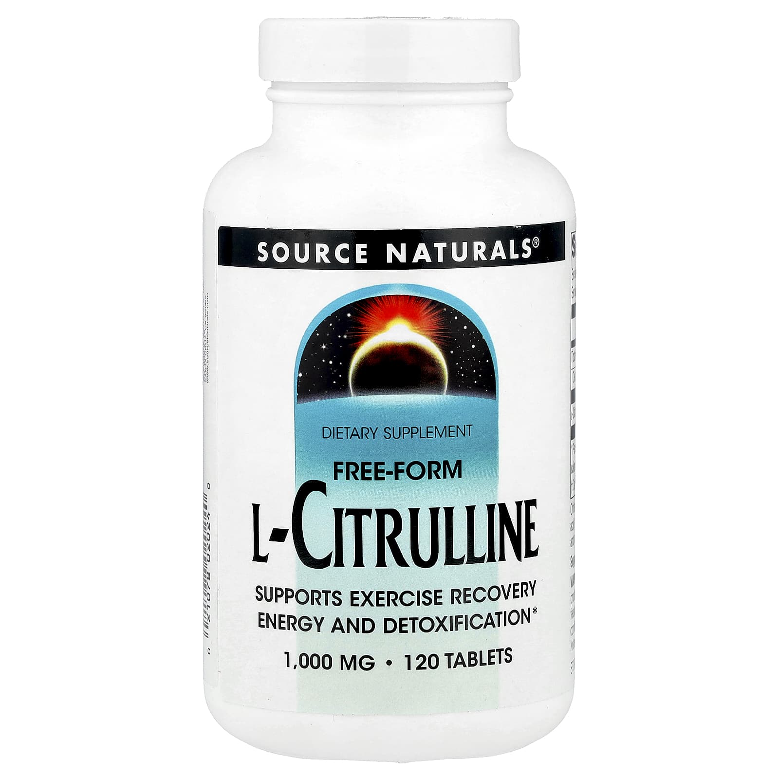 Source Naturals L-Citrulline – 120 comprimés — Tunisie