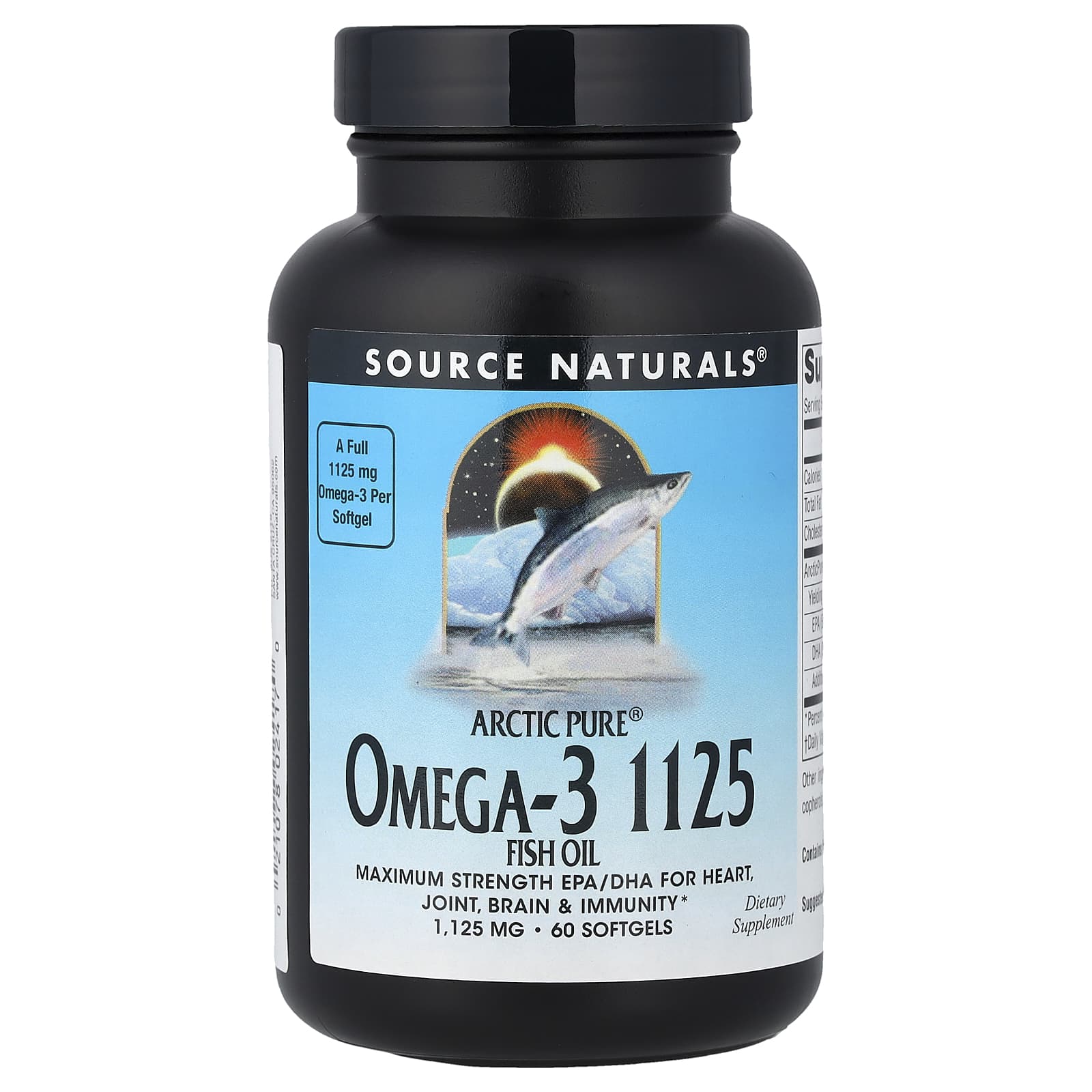Source Naturals Arctic Pure – 1 125 mg – 60 capsules molles — Tunisie