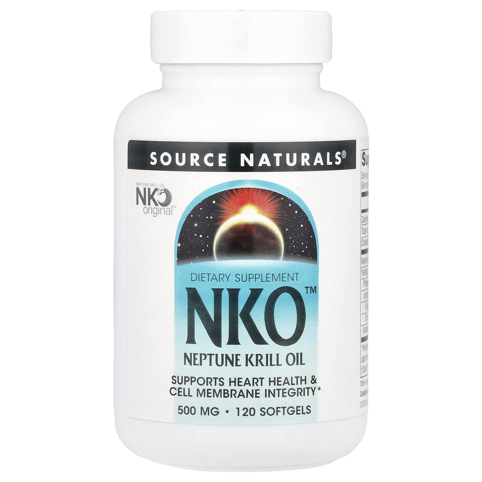 Source Naturals NKO, Neptune Krill Oil – 120 capsules molles — Tunisie