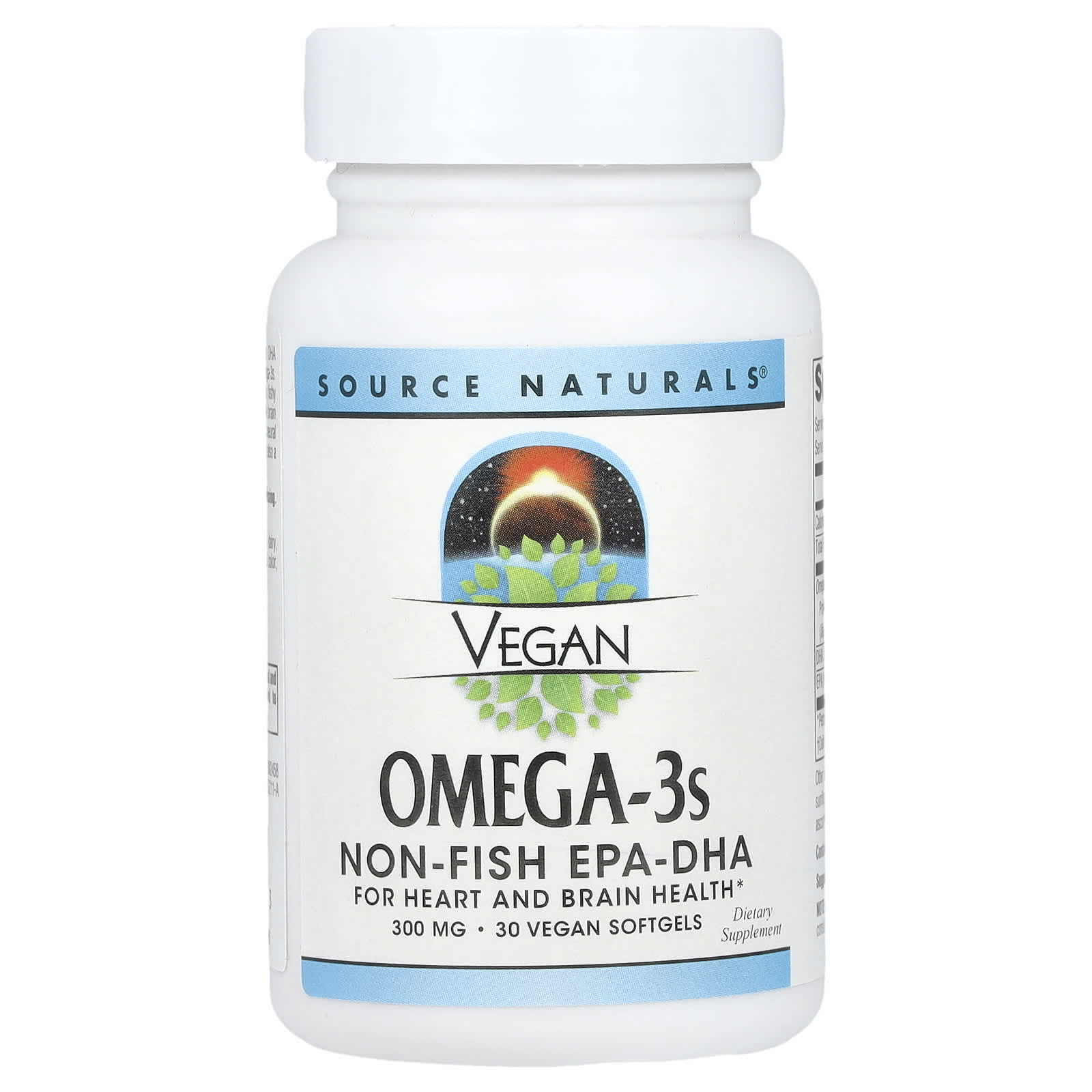Source Naturals Vegan Omega-3s, 30 Vegan Softgels — Tunisie