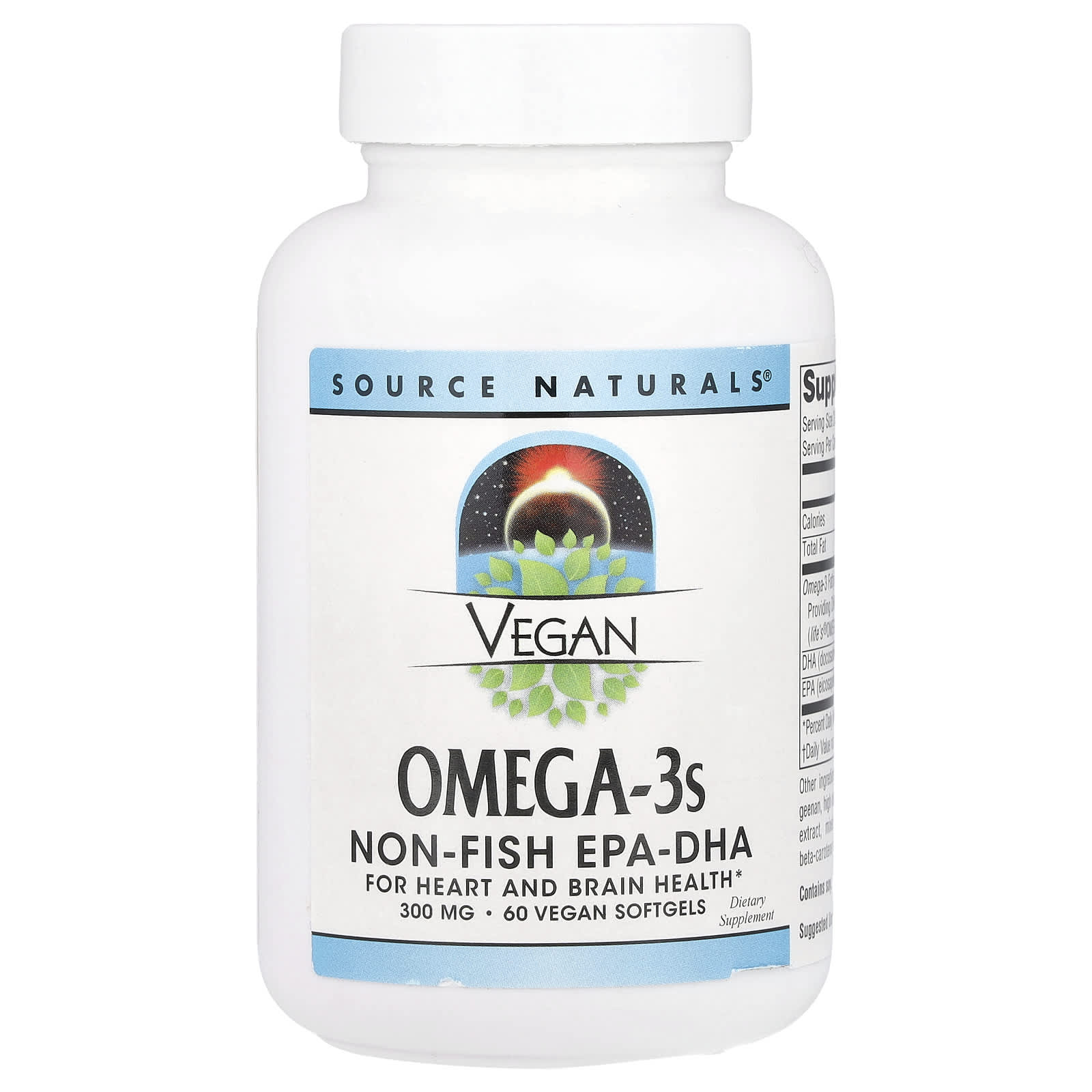 Source Naturals Vegan Omega-3s, Non-Fish EPA-DHA – 300 mg — Tunisie