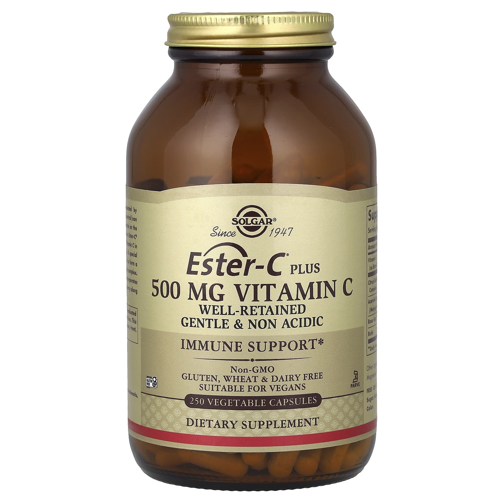 Solgar Ester-C Plus, Vitamin C – 500 mg — Tunisie
