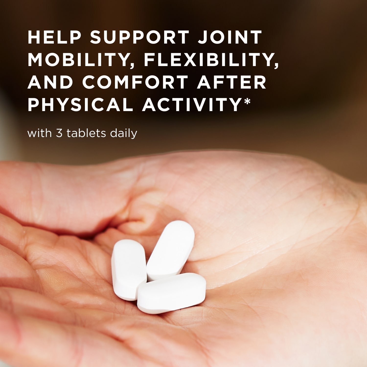Solgar Glucosamine Hyaluronic Acid Chondroitin MSM – 120 comprimés — étiquette 2