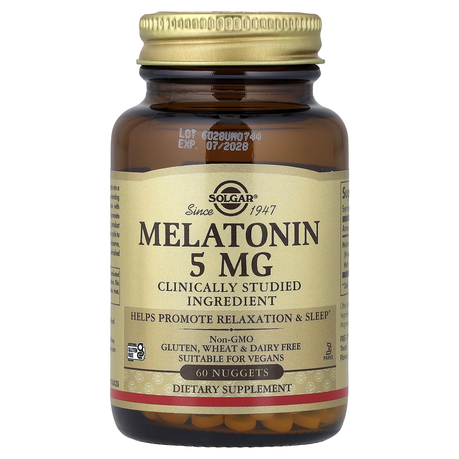 Solgar Melatonin – 5 mg — Tunisie