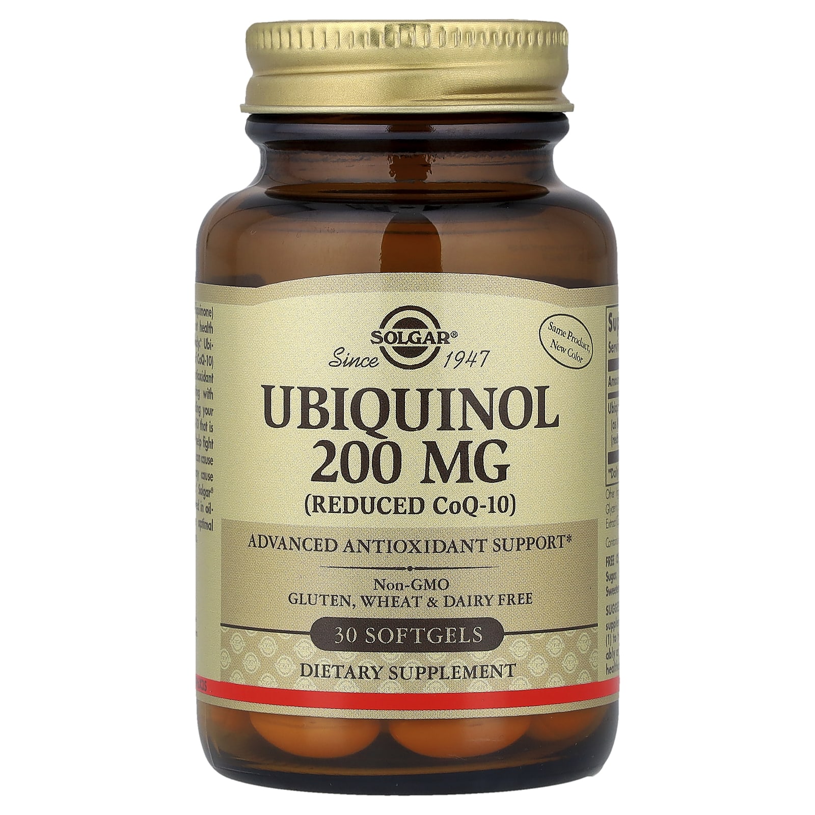 Solgar Ubiquinol (Reduced CoQ10) – 30 capsules molles — Tunisie