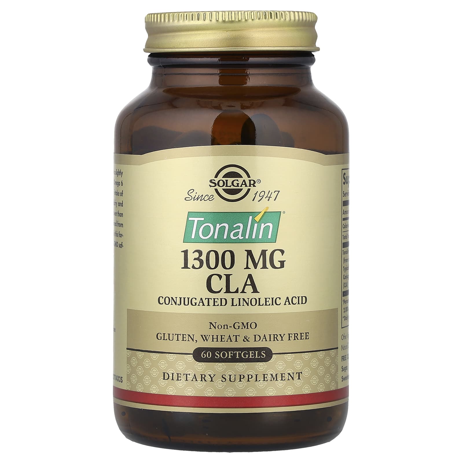 Solgar Tonalin CLA – 60 capsules molles — Tunisie