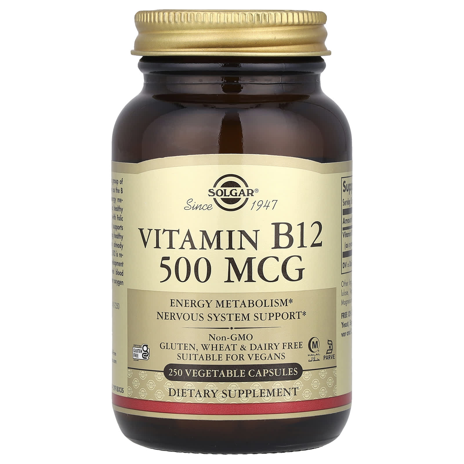 Solgar Vitamin B12 – 500 µg — Tunisie
