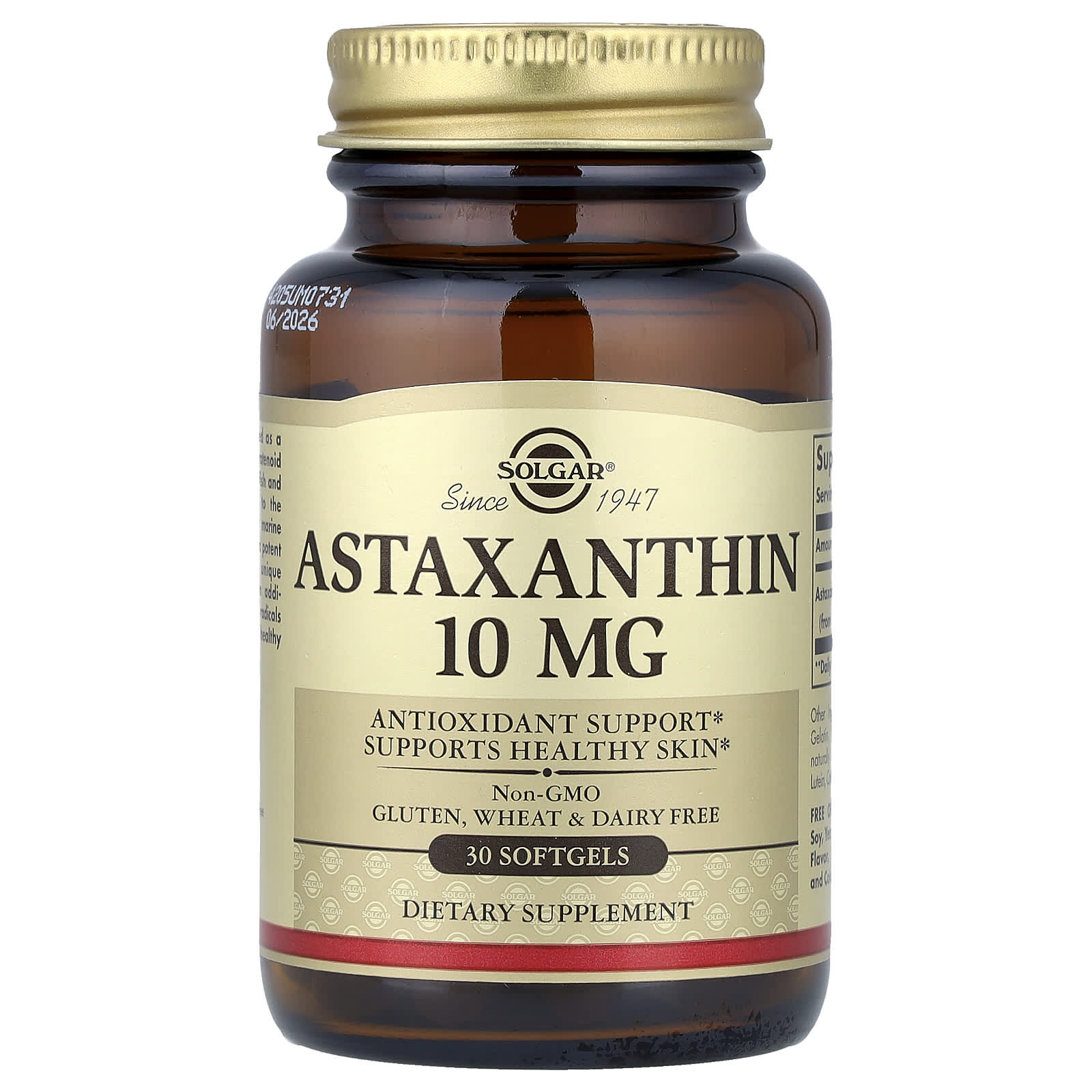 Solgar Astaxanthin – 30 capsules molles — Tunisie