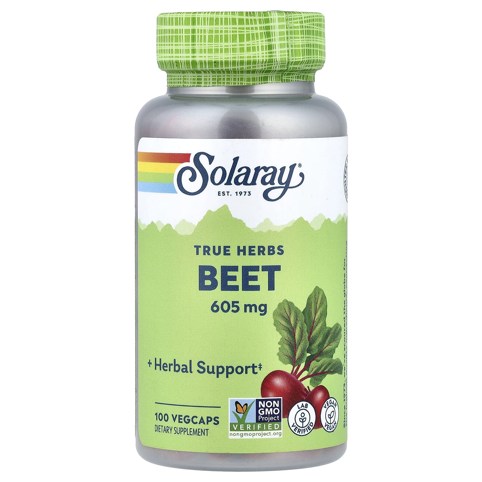 Solaray True Herbs, Beet – 605 mg — Tunisie