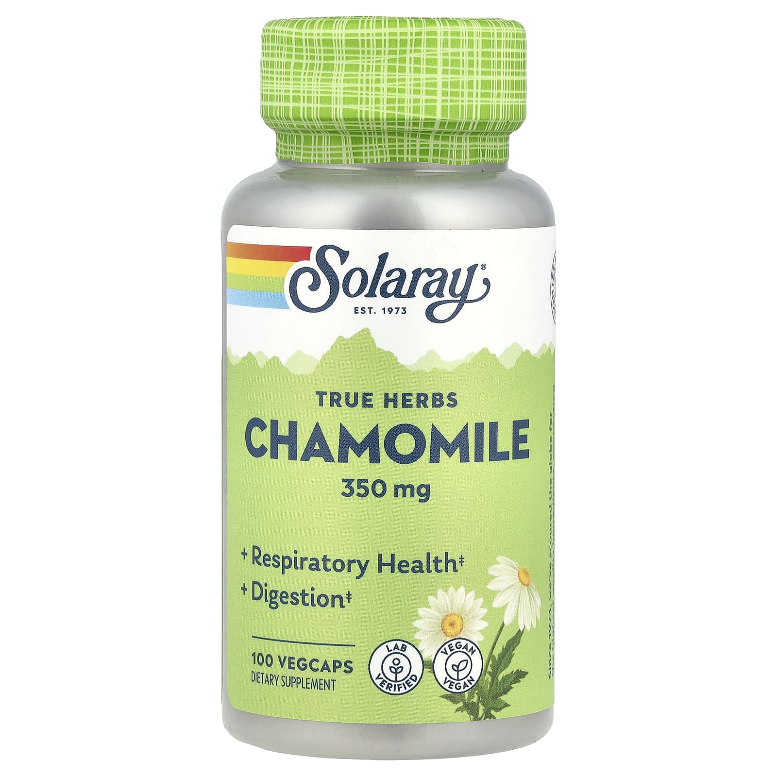 Solaray True Herbs, Chamomile – 350 mg — Tunisie
