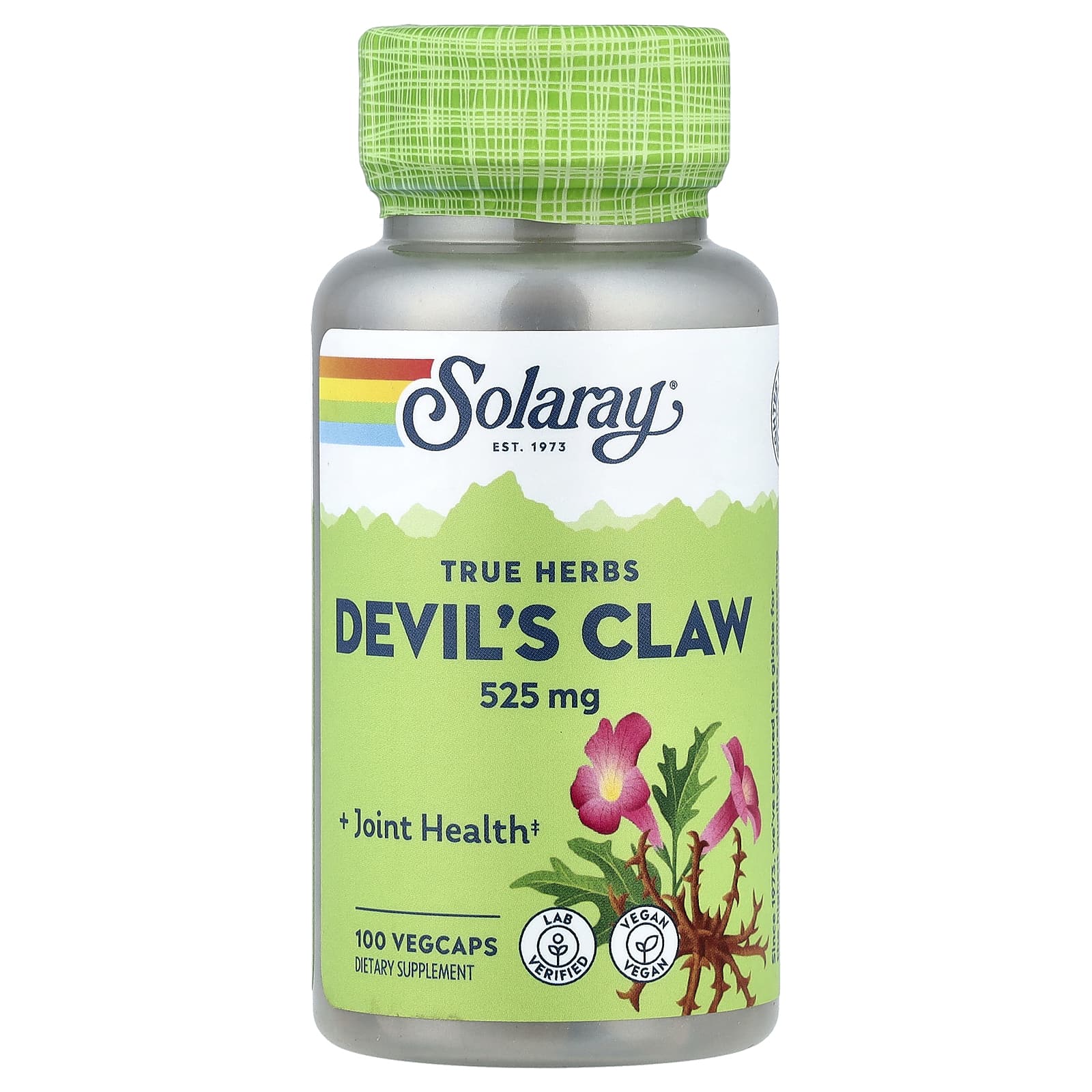 Solaray Ture Herbs, Devil's Claw – 525 mg — Tunisie