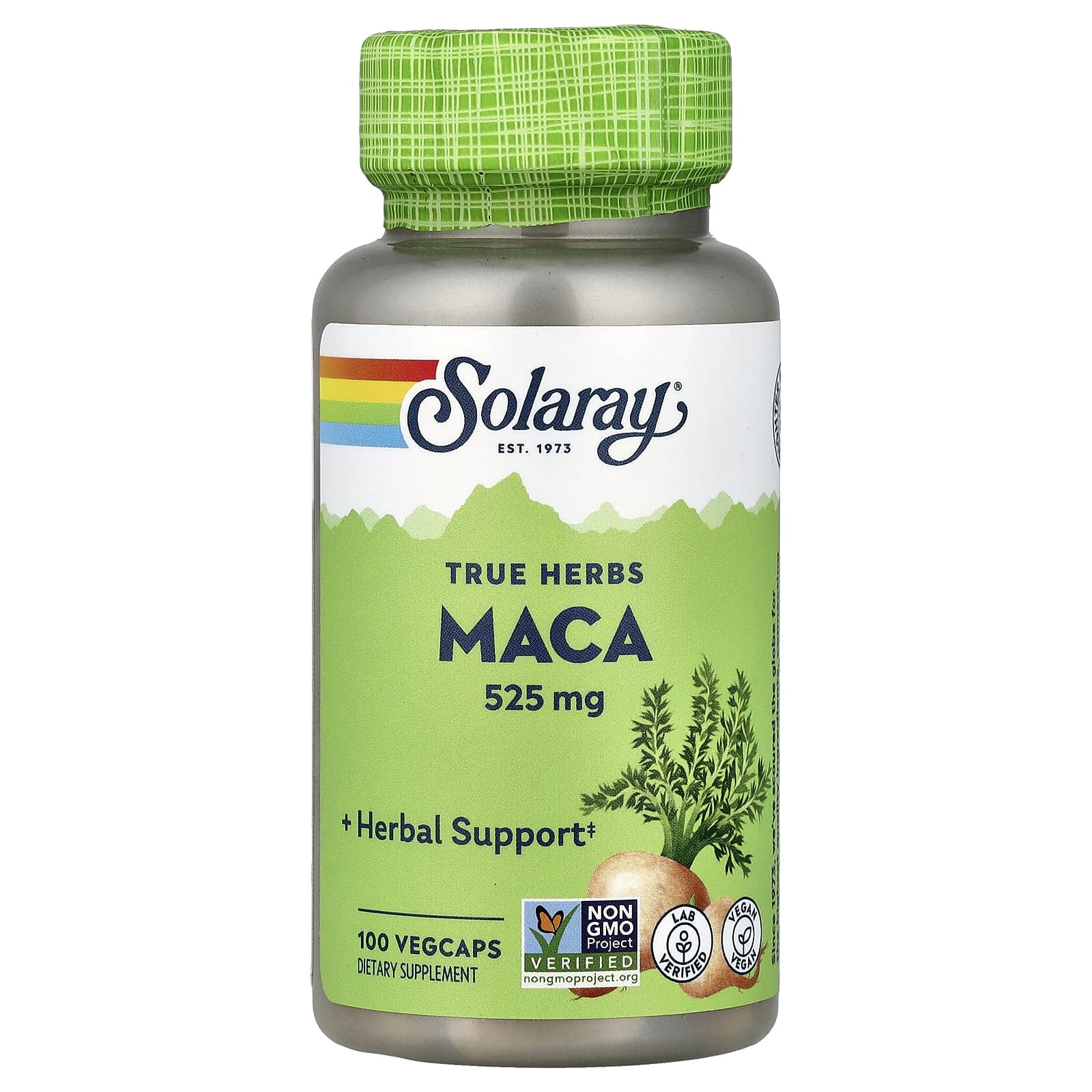 Solaray True Herbs, Maca – 525 mg — Tunisie