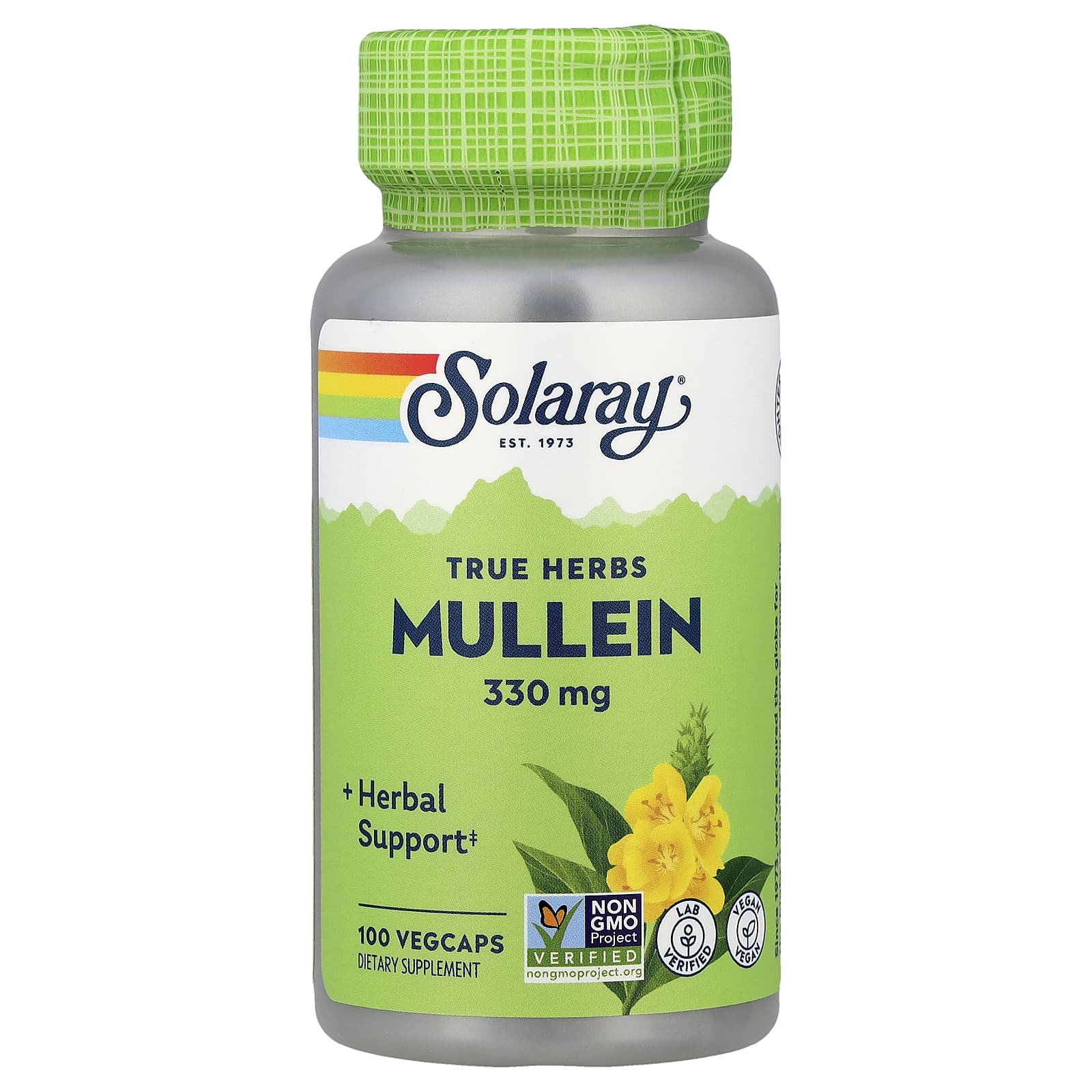 Solaray True Herbs, Mullein – 330 mg — Tunisie