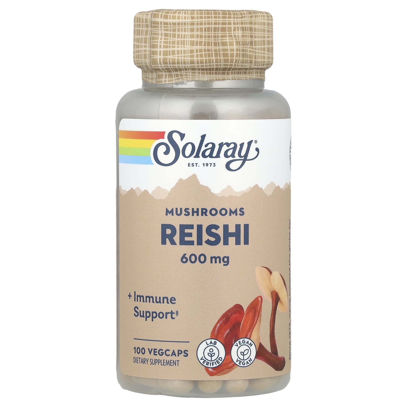 Solaray Reishi Mushrooms – 600 mg — Tunisie