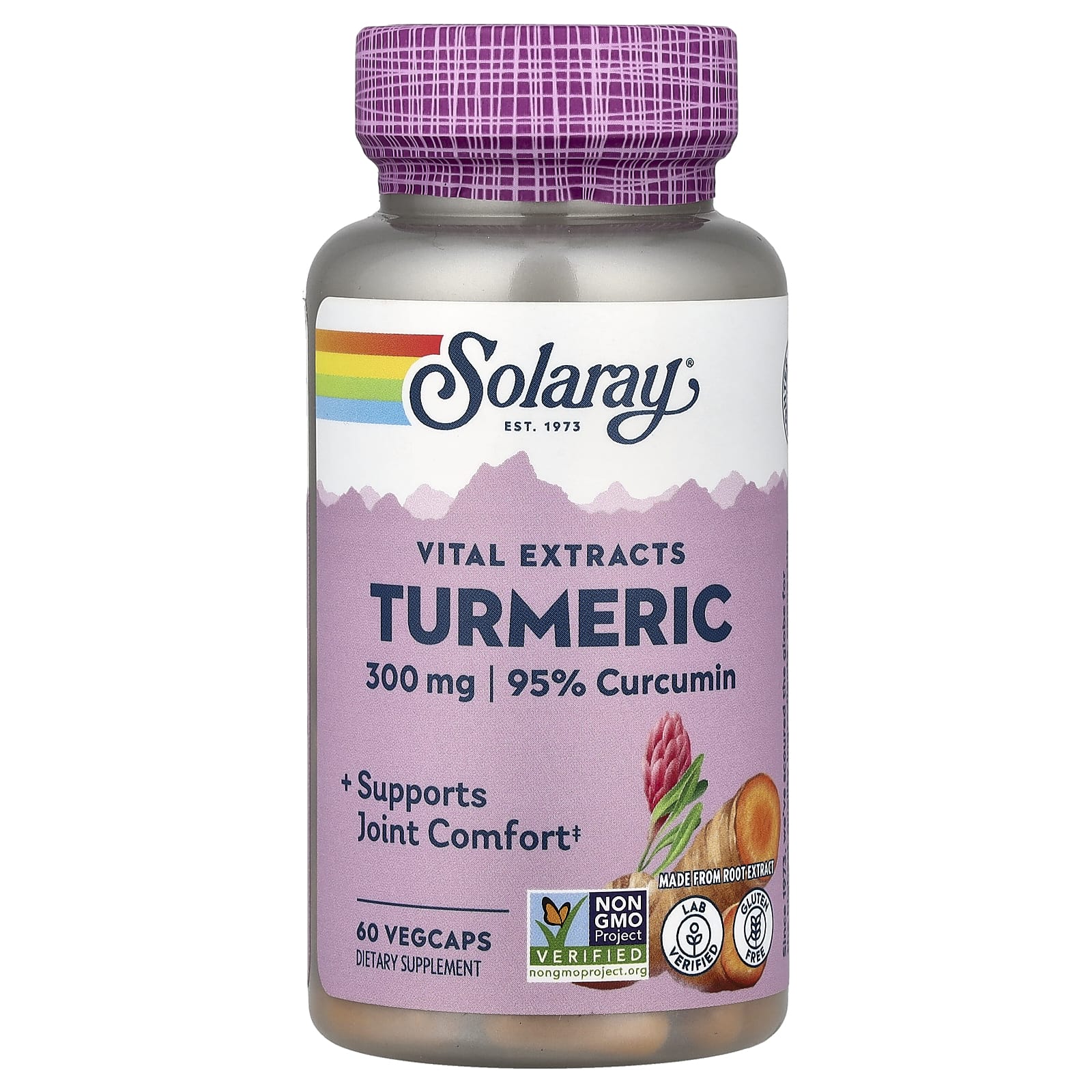 Solaray Vital Extracts, Turmeric – 300 mg — Tunisie