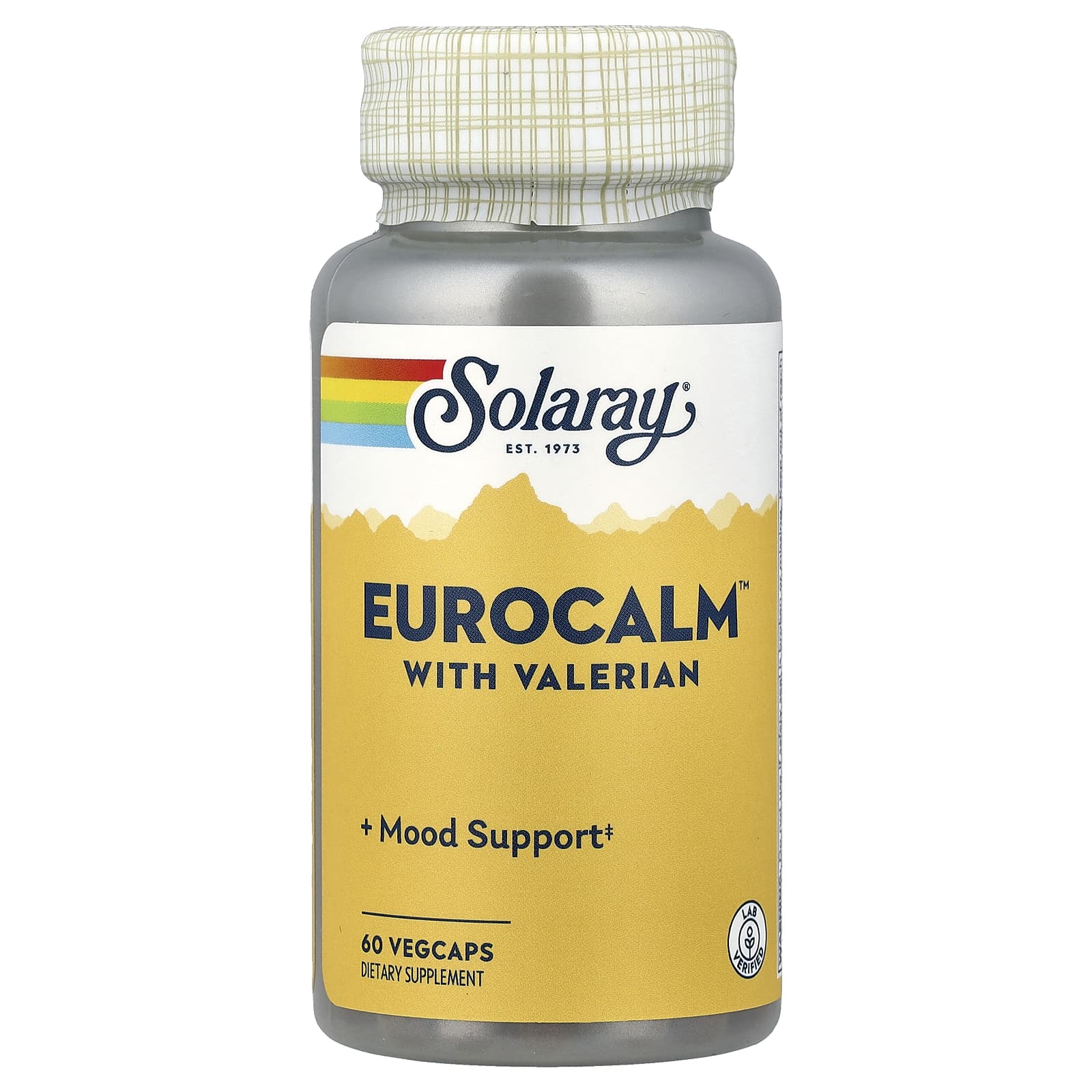 Solaray Eurocalm with Valerian, 60 VegCaps — Tunisie