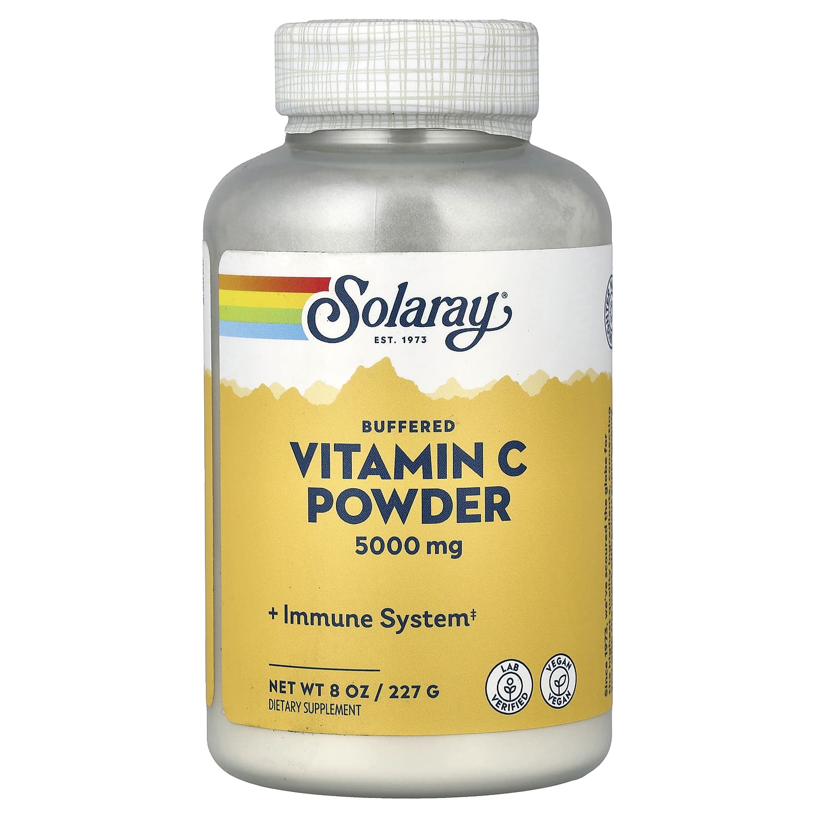 Solaray Buffered Vitamin C Powder – 227 g — Tunisie