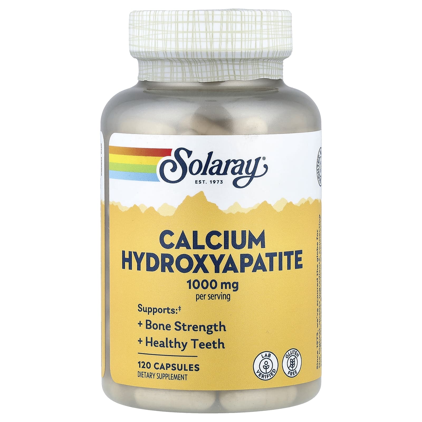 Solaray Calcium Hydroxyapatite – 120 gélules — Tunisie