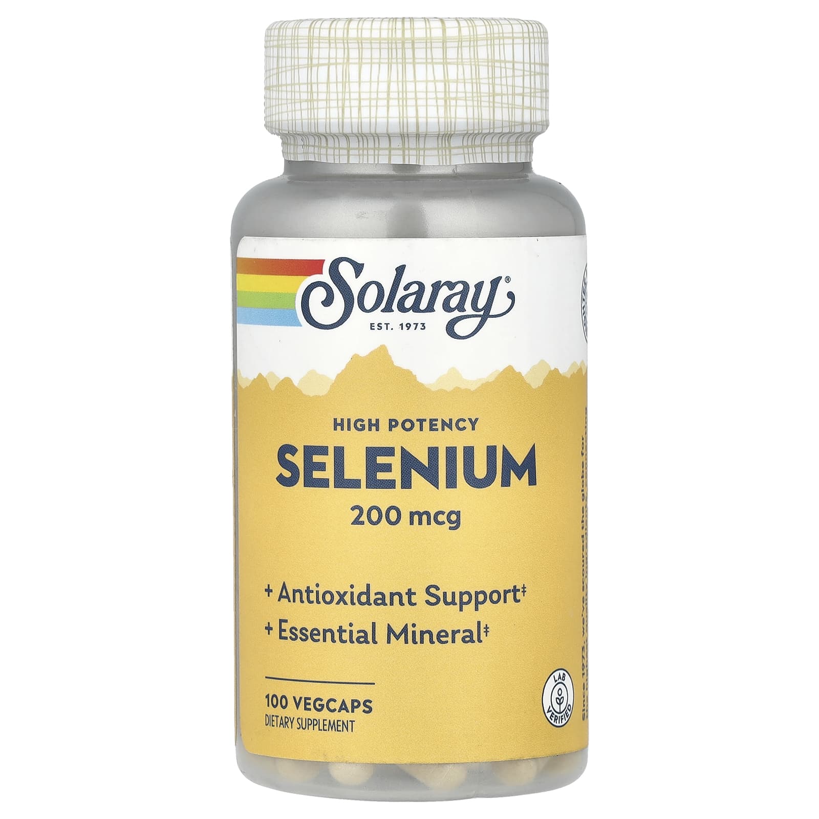 Solaray High Potency Selenium – 200 µg — Tunisie