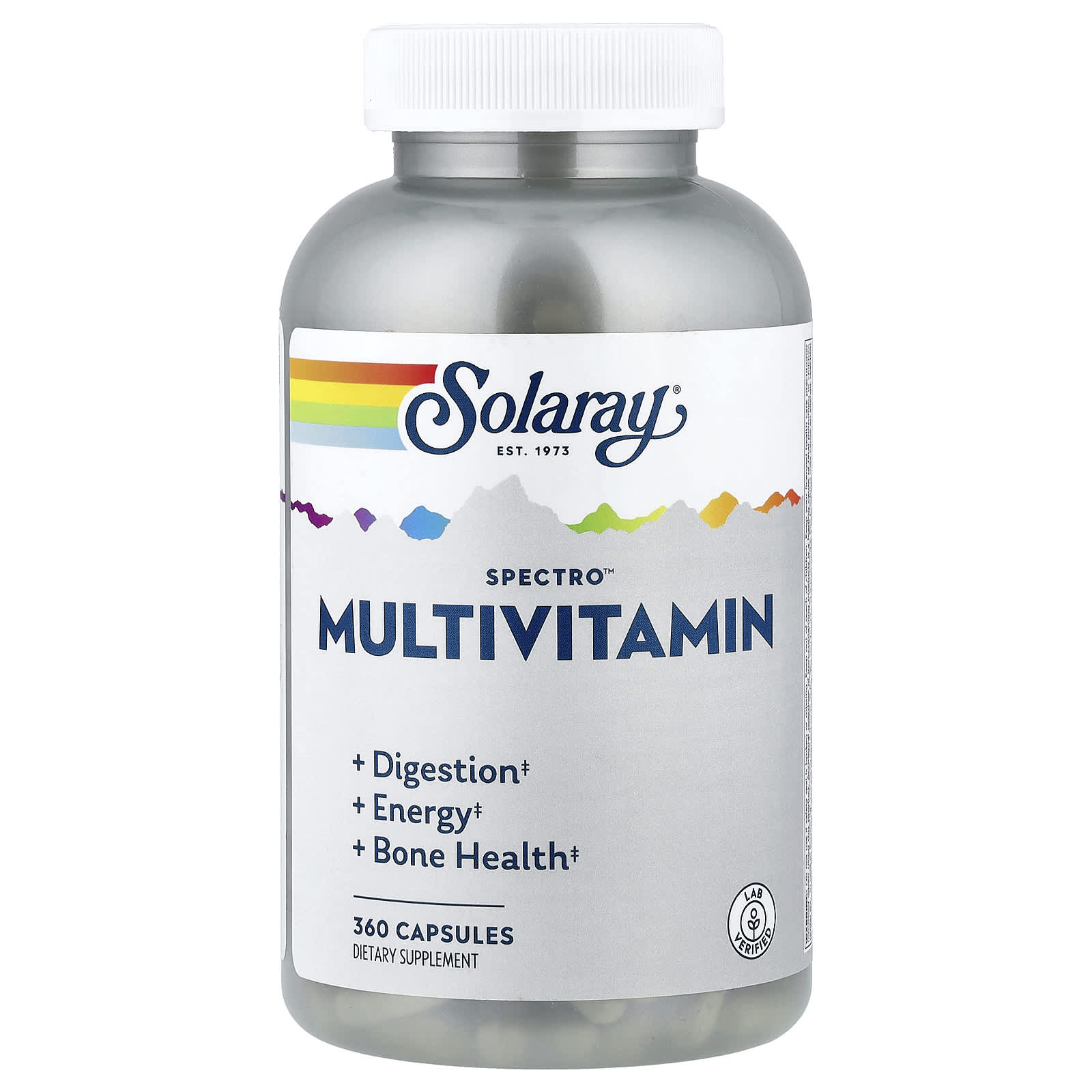 Solaray Spectro Multivitamin – 360 gélules — Tunisie