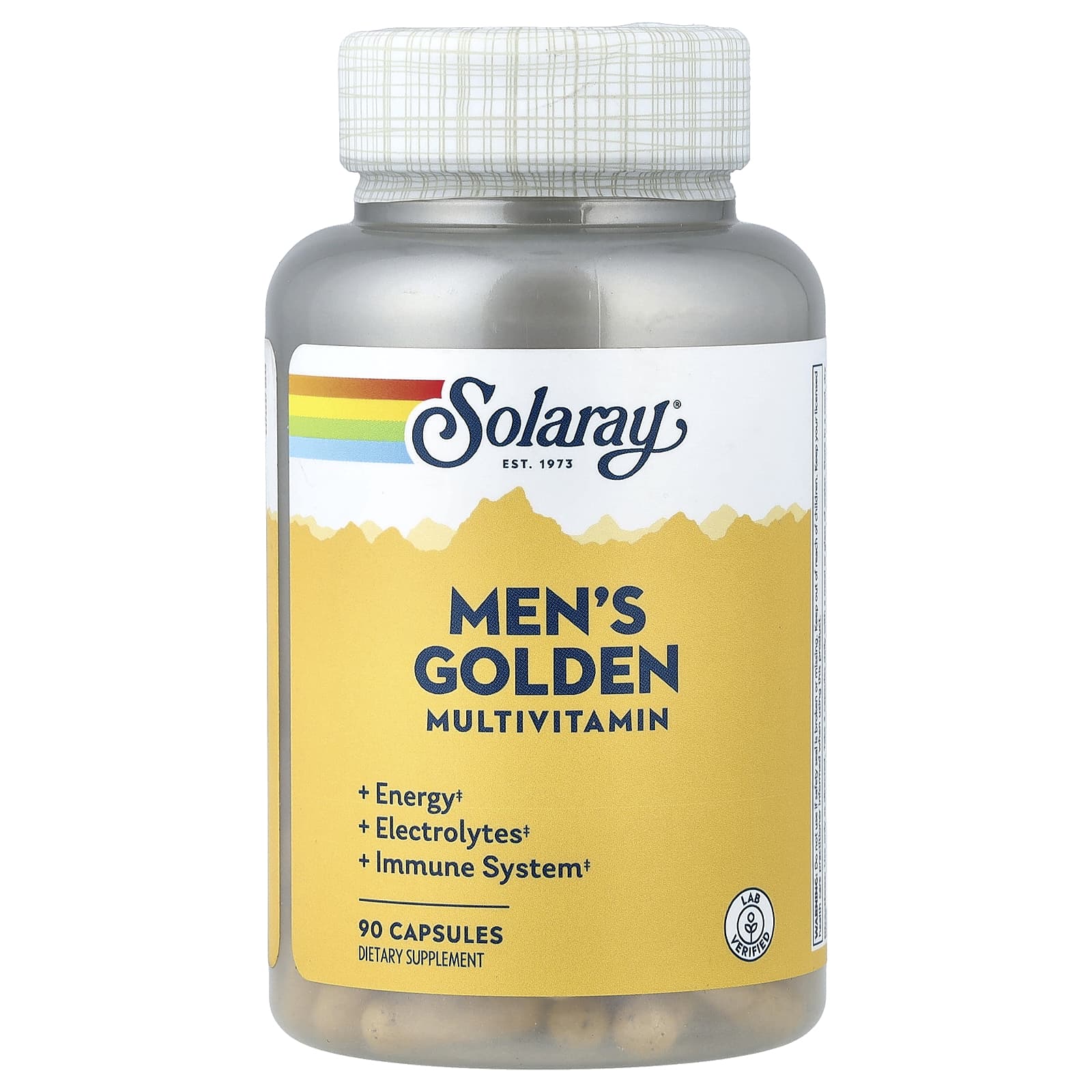 Solaray Men's Golden Multivitamin – 90 gélules — Tunisie