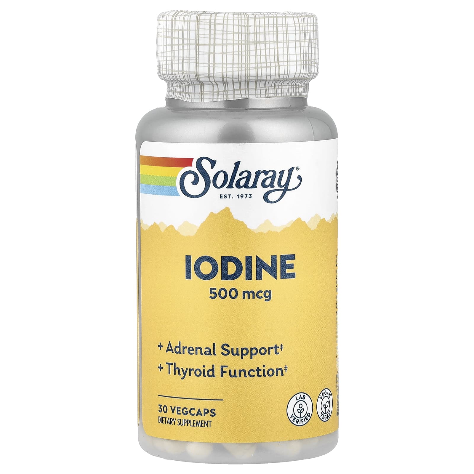 Solaray Iodine – 500 µg — Tunisie