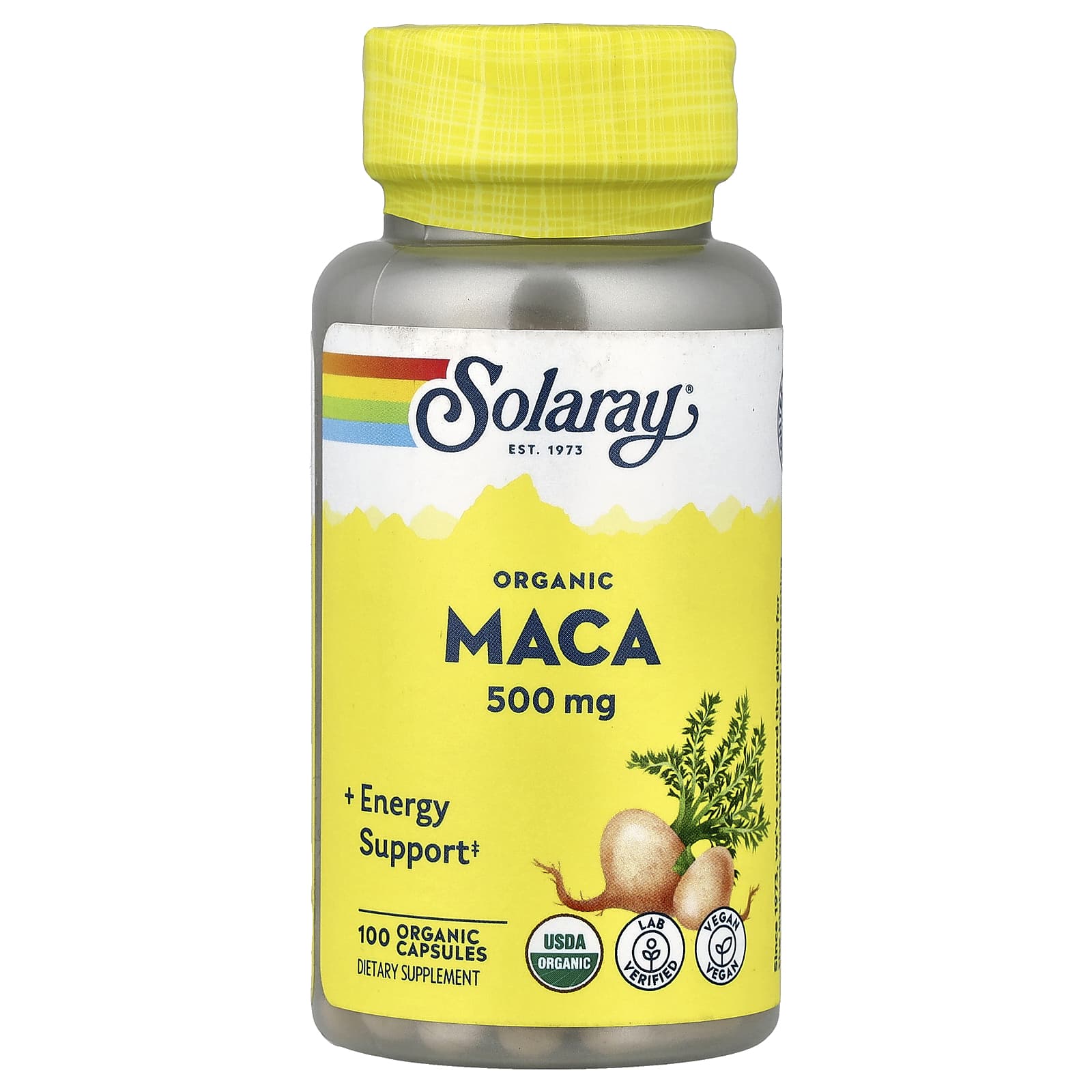 Solaray Organic Maca – 500 mg — Tunisie