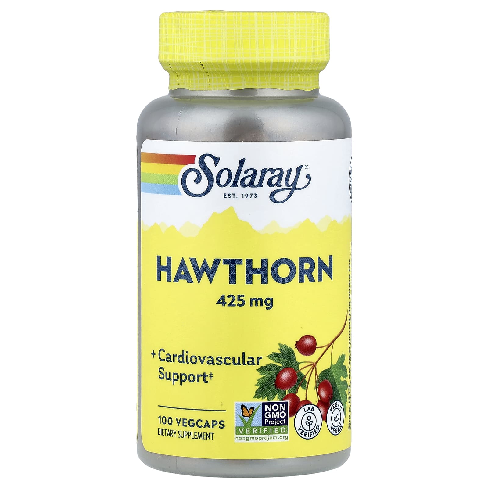 Solaray Hawthorn – 425 mg — Tunisie