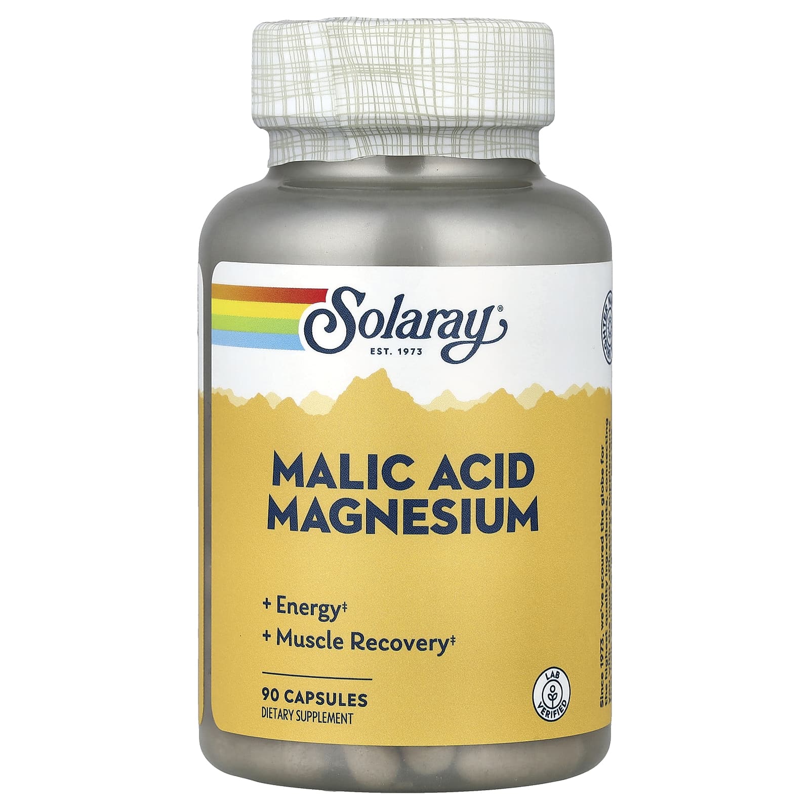 Solaray Malic Acid Magnesium – 90 gélules — Tunisie